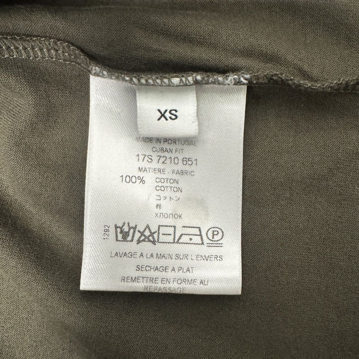 Givenchy Givenchy Leather Patch T-Shirt Green Yellow RRP £280 Size US S / EU 44-46 / 1 - 5 Thumbnail