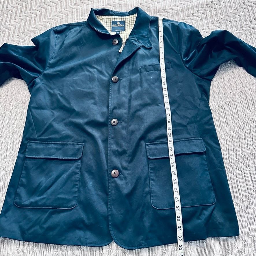 Brooks Brothers Brooks Brothers navy light windbreaker overcoat Size US XL / EU 56 / 4 - 8 Thumbnail
