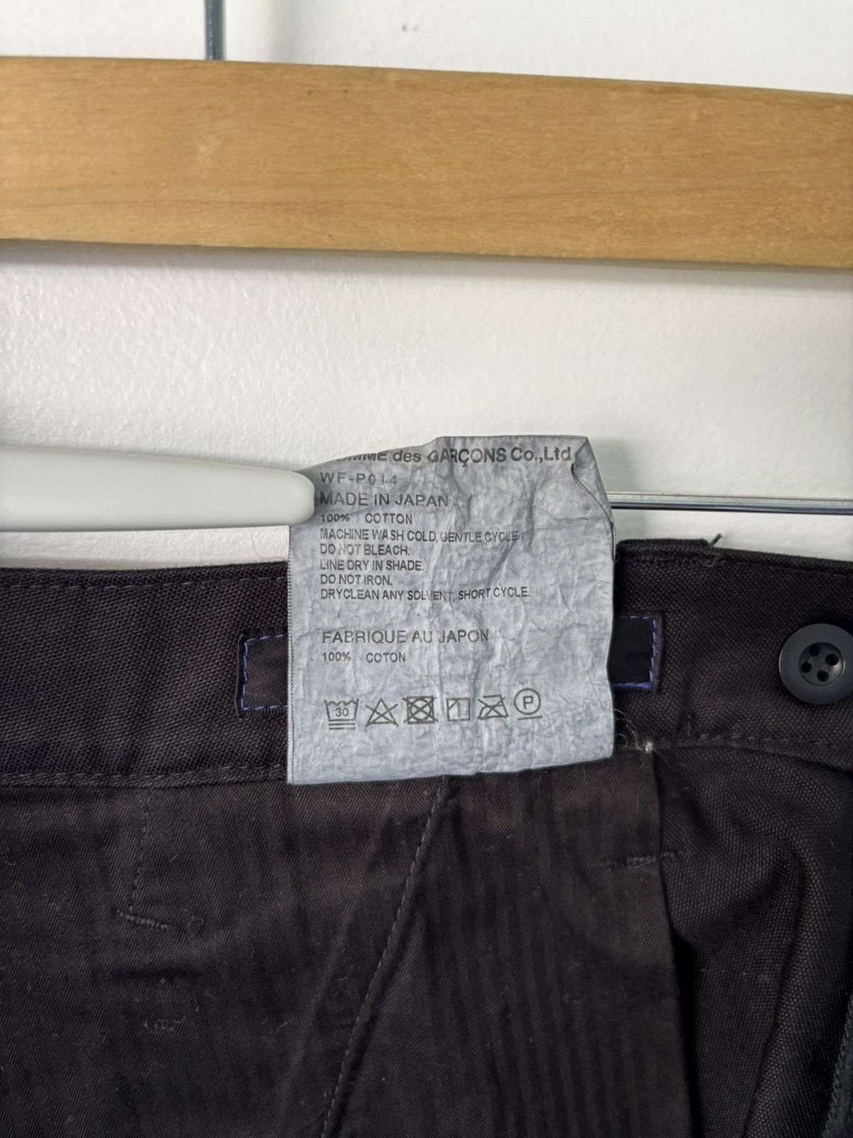 Junya Watanabe Junya Watanabe Overdyed Heavy Weight Cotton Canvas Trouser Size US 36 / EU 52 - 6 Thumbnail