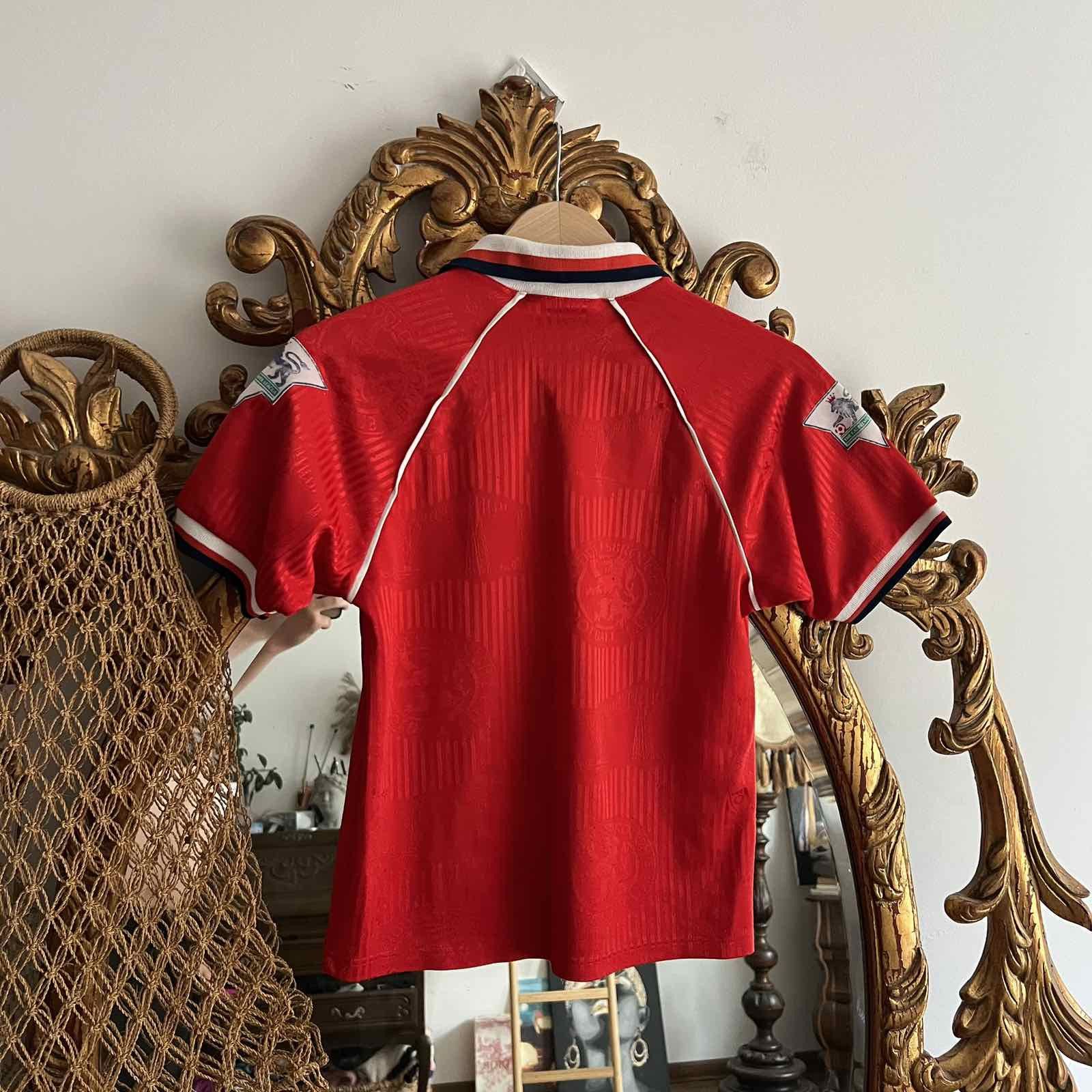 Vintage Retro 90s CELLNET ERREA MIDDLESBROUGH Soccer Jersey Sz XS Size US XS / EU 42 / 0 - 2 Thumbnail