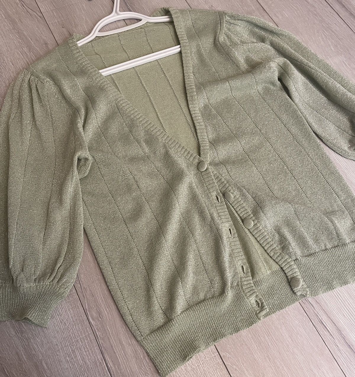 Other Sage Green Cardigan Size S / US 4 / IT 40 - 2 Thumbnail