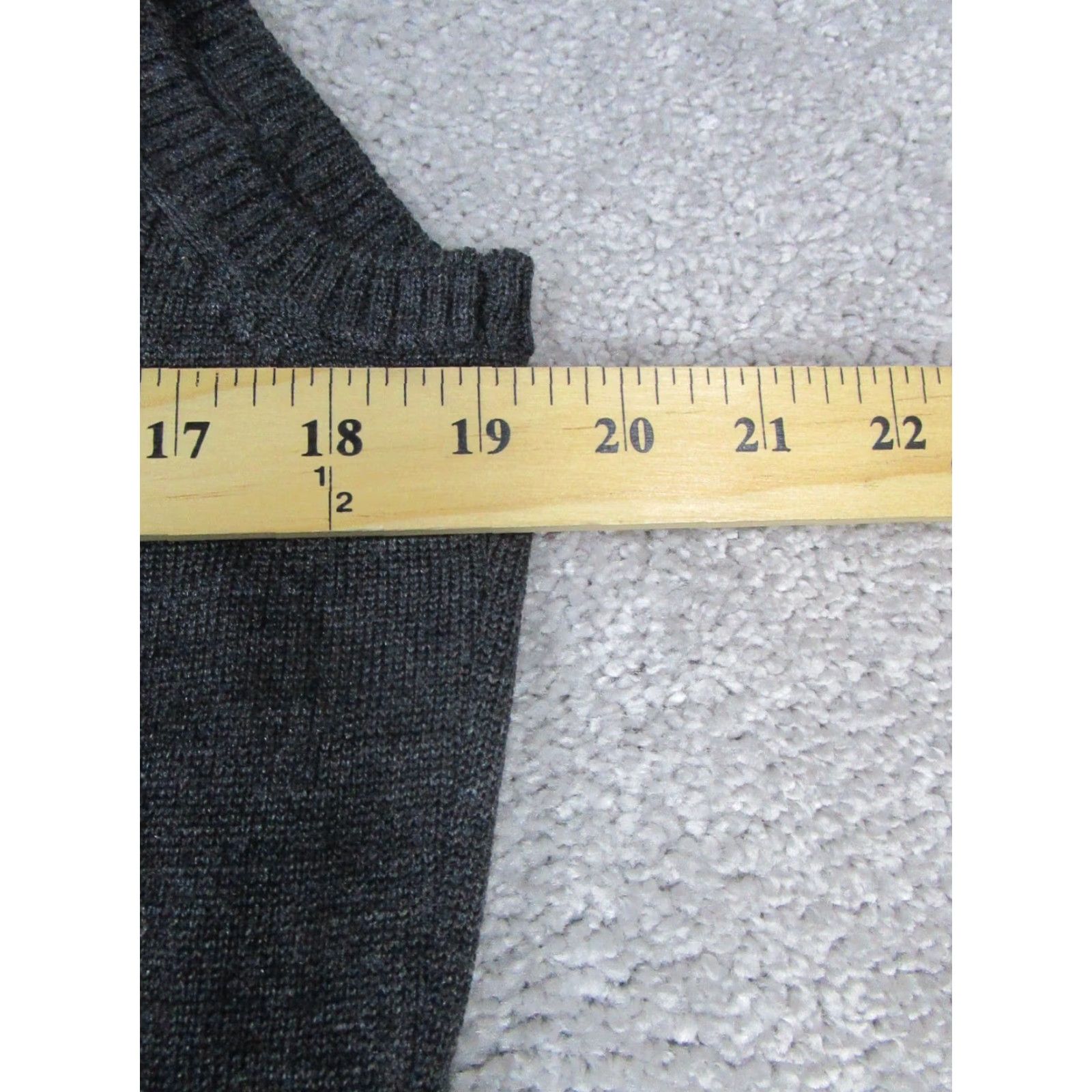 Calvin Klein Calvin Klein Dress Womens Small Black Knit Sweater Knee Length Turtleneck Sleeveless Solid New Size S / US 4 / IT 40 - 7 Thumbnail