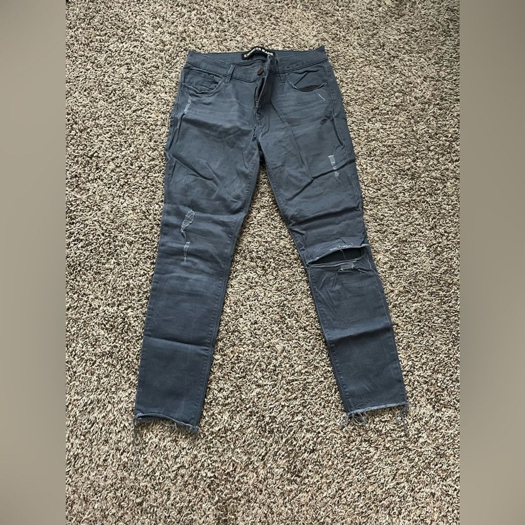 Express Express Blue Jean Pants Size 30" / US 8 / IT 44 - 1 Thumbnail