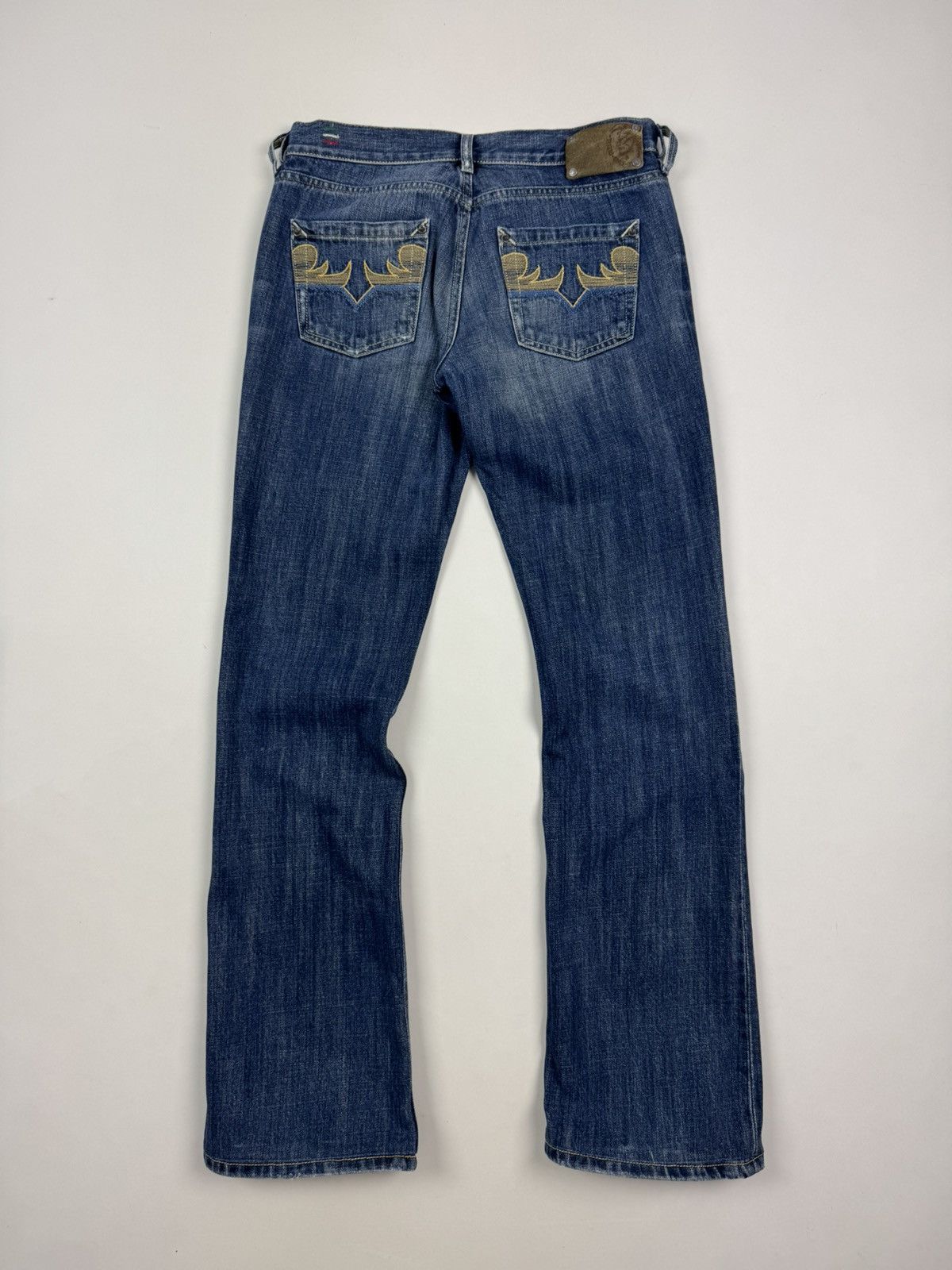 Diesel Y2K Vintage Diesel Riden Washed Denim Women’s Jeans Size 30" / US 8 / IT 44 - 11 Thumbnail