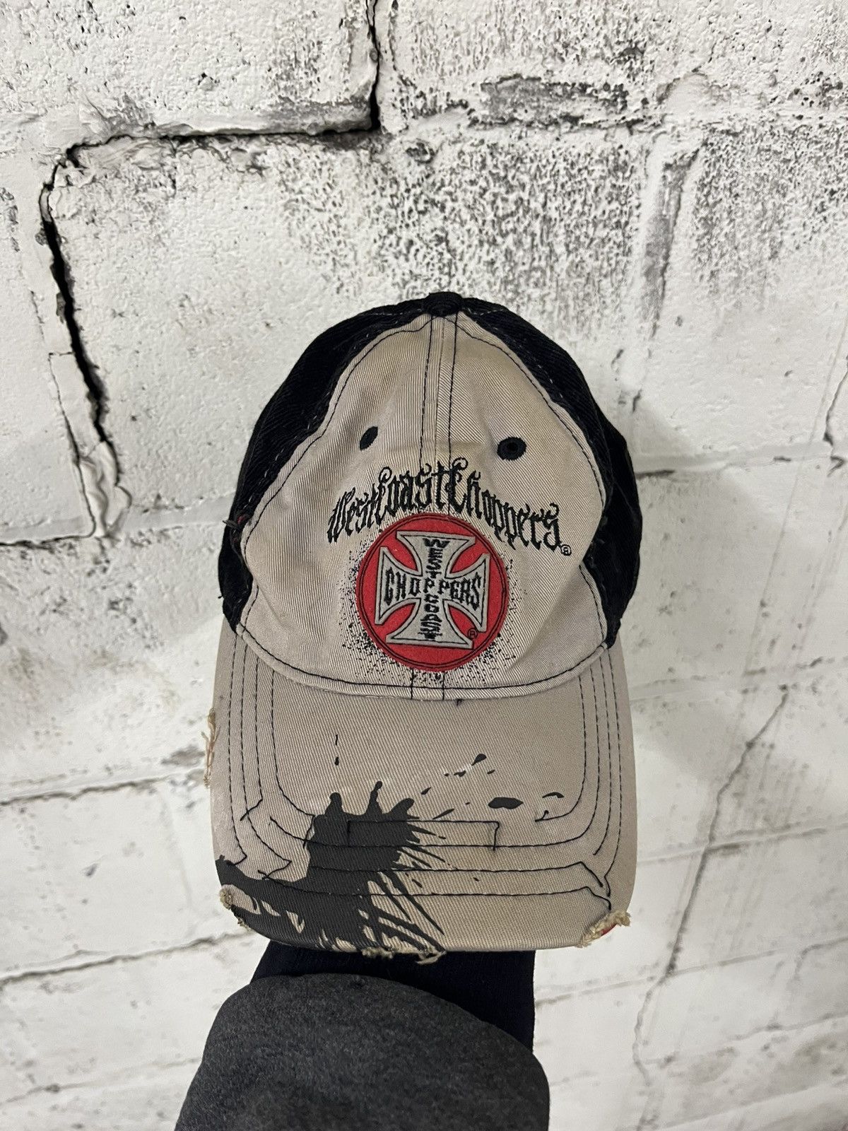 West Coast Choppers West coast choppers hat rare grail y2k grunge opium skater Size ONE SIZE - 2 Thumbnail