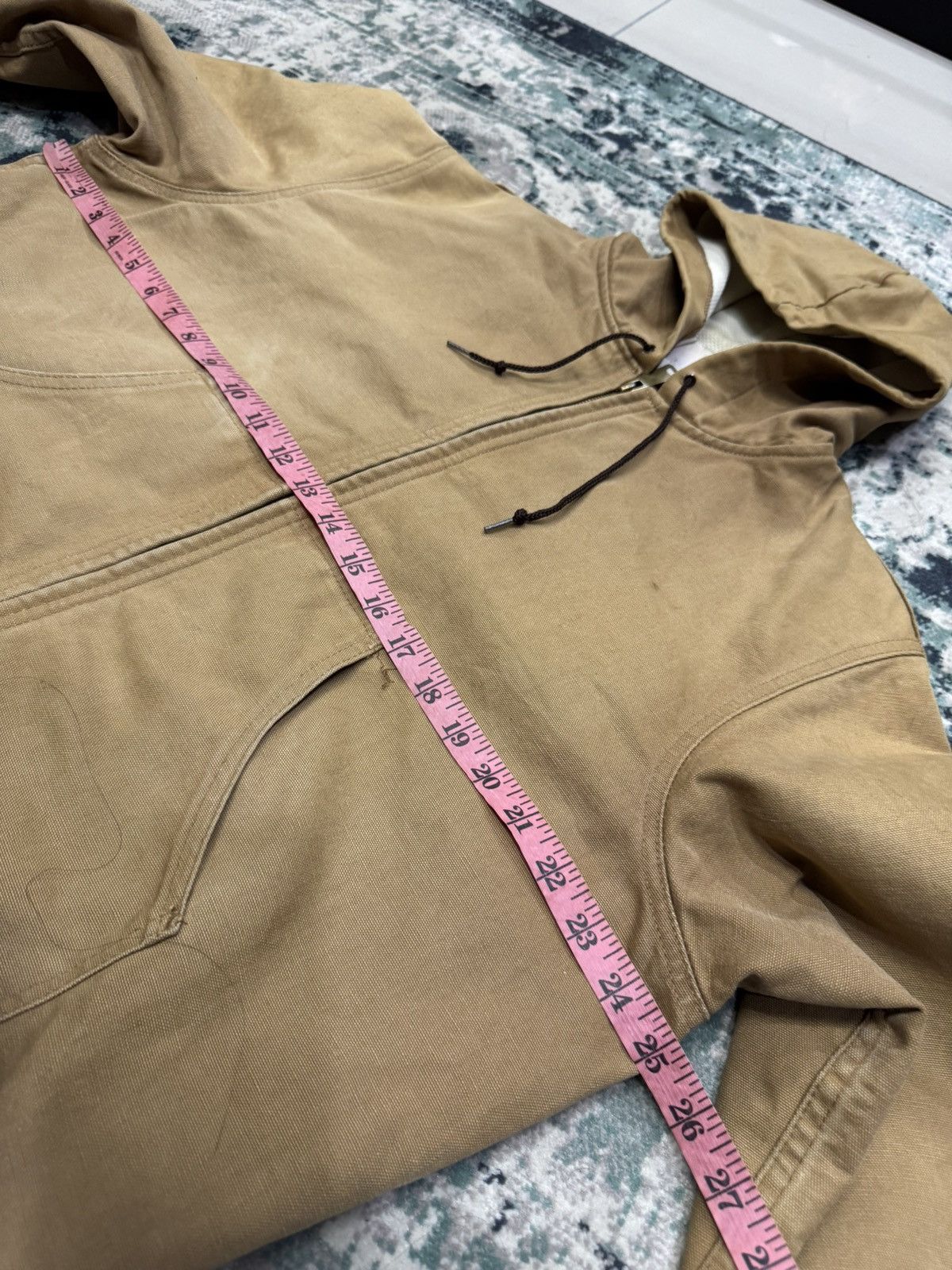Carhartt VINTAGE 90s CARHARTT CHORE HOODIE INSULATED JACKET Size US XL / EU 56 / 4 - 10 Thumbnail