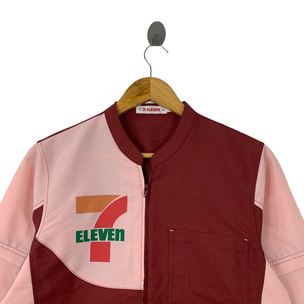 Japanese Brand × Vintage Vintage SEVEN ELEVEN Japanese Super Mart Uniform Worker Size US S / EU 44-46 / 1 - 3 Thumbnail