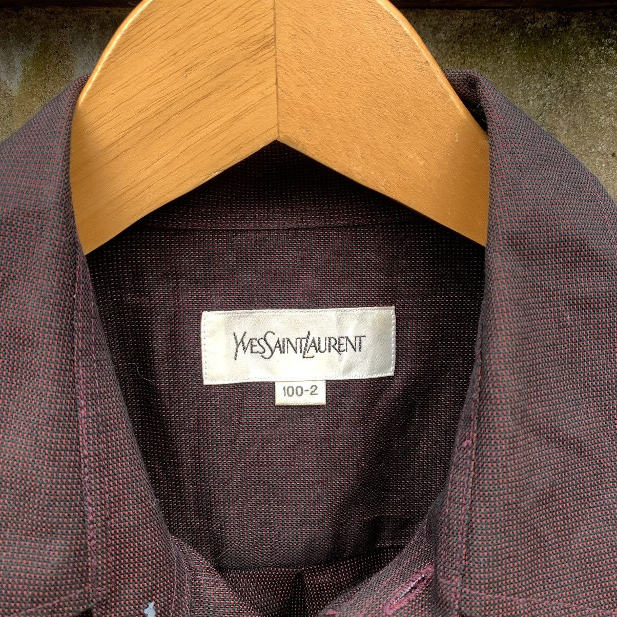 Yves Saint Laurent YVESSAINTLAURENT YSL BUTTON UP SHIRT Size US XL / EU 56 / 4 - 3 Thumbnail