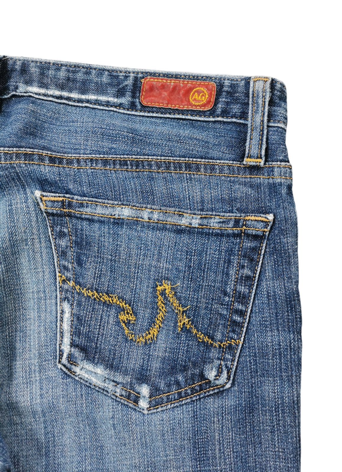 AG Adriano Goldschmied Adriano Goldschmied Flared Denim Jeans Size US 31 - 3 Thumbnail