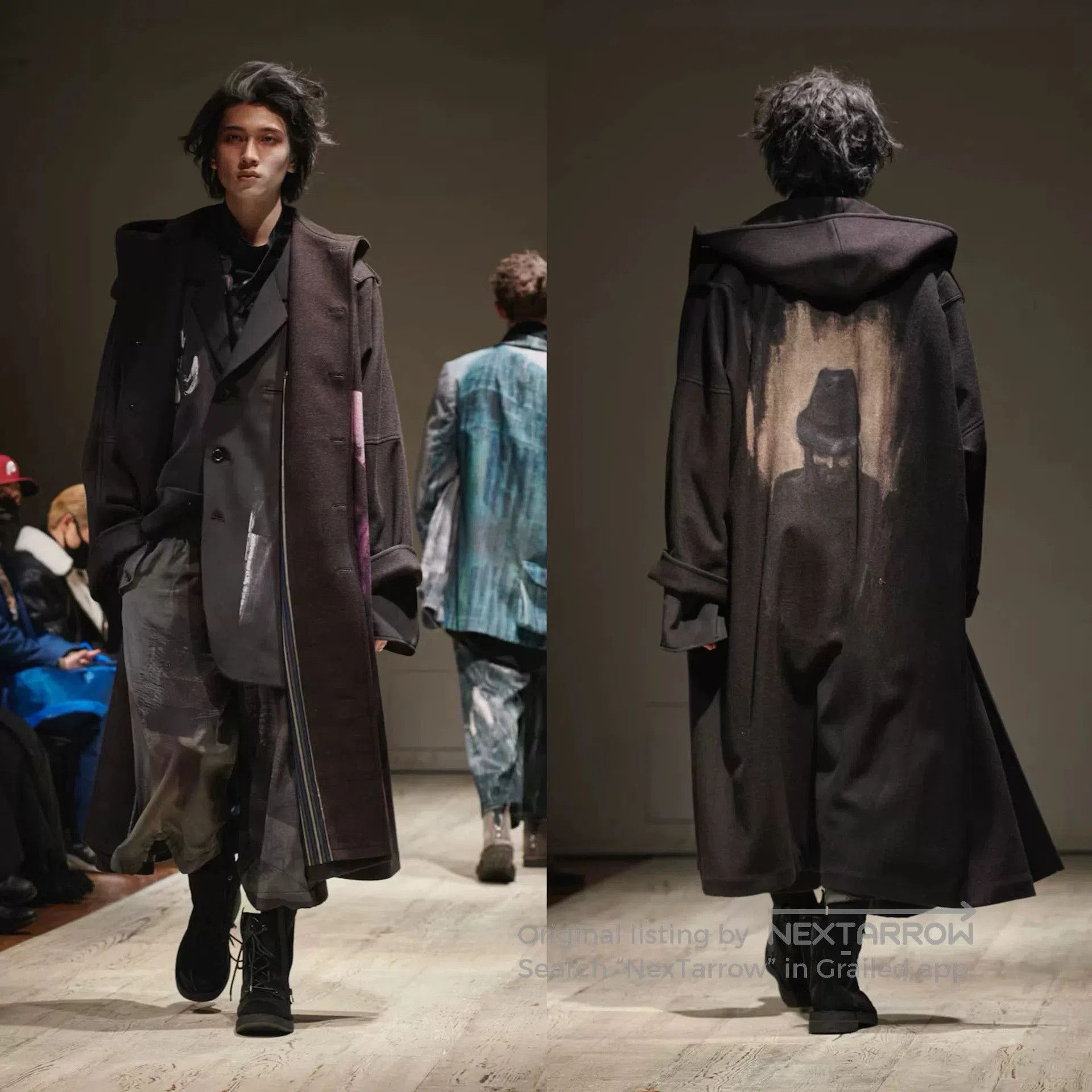 Yohji Yamamoto Yohji Yamamoto Printed Silk Jacket. Size M / US 6-8 / IT 42-44 - 2 Thumbnail
