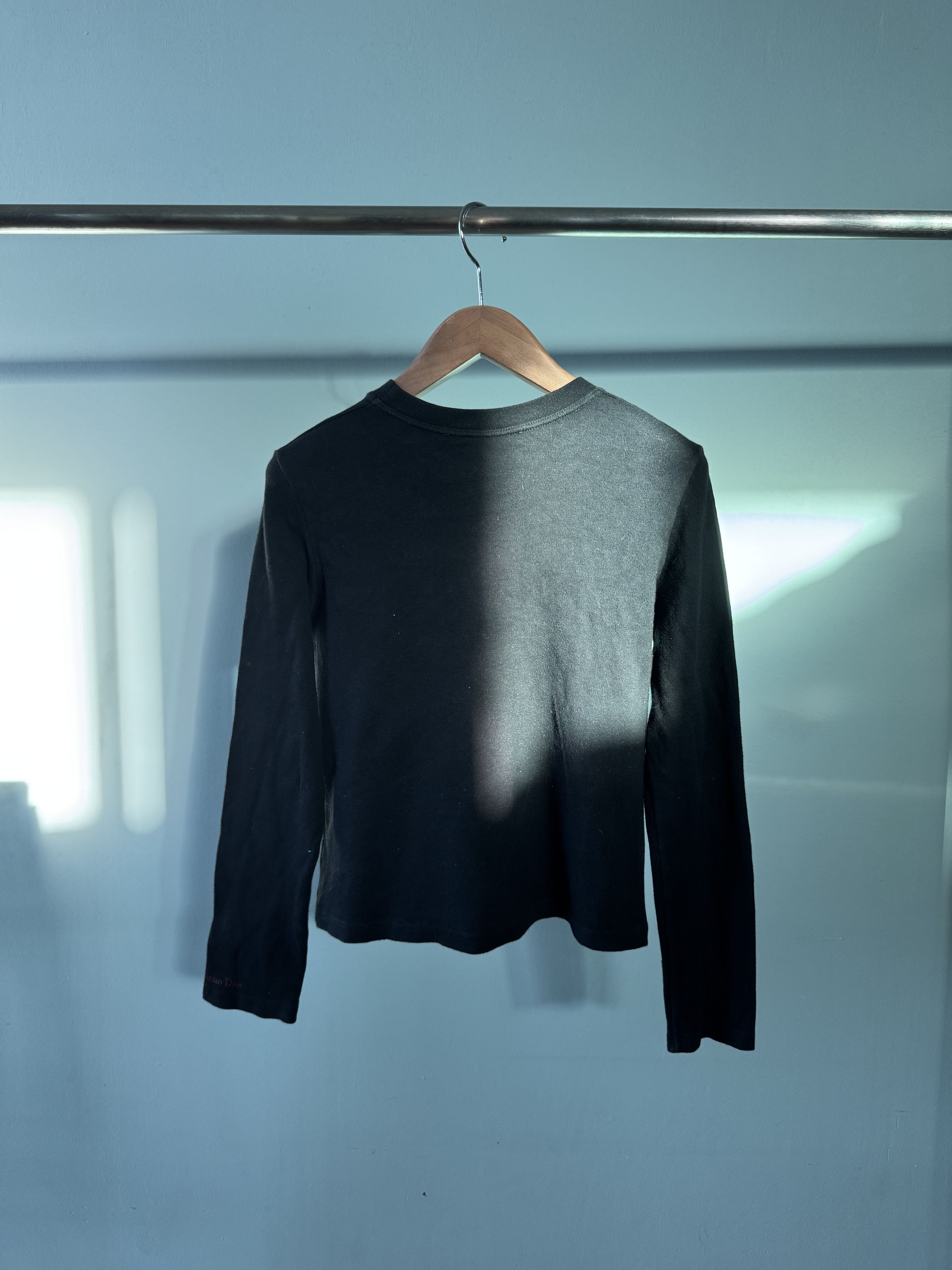 Christian Dior Monsieur Christian Dior " Dior Addict Parfum " Long Sleeve T Shirt Size M / US 6-8 / IT 42-44 - 6 Thumbnail