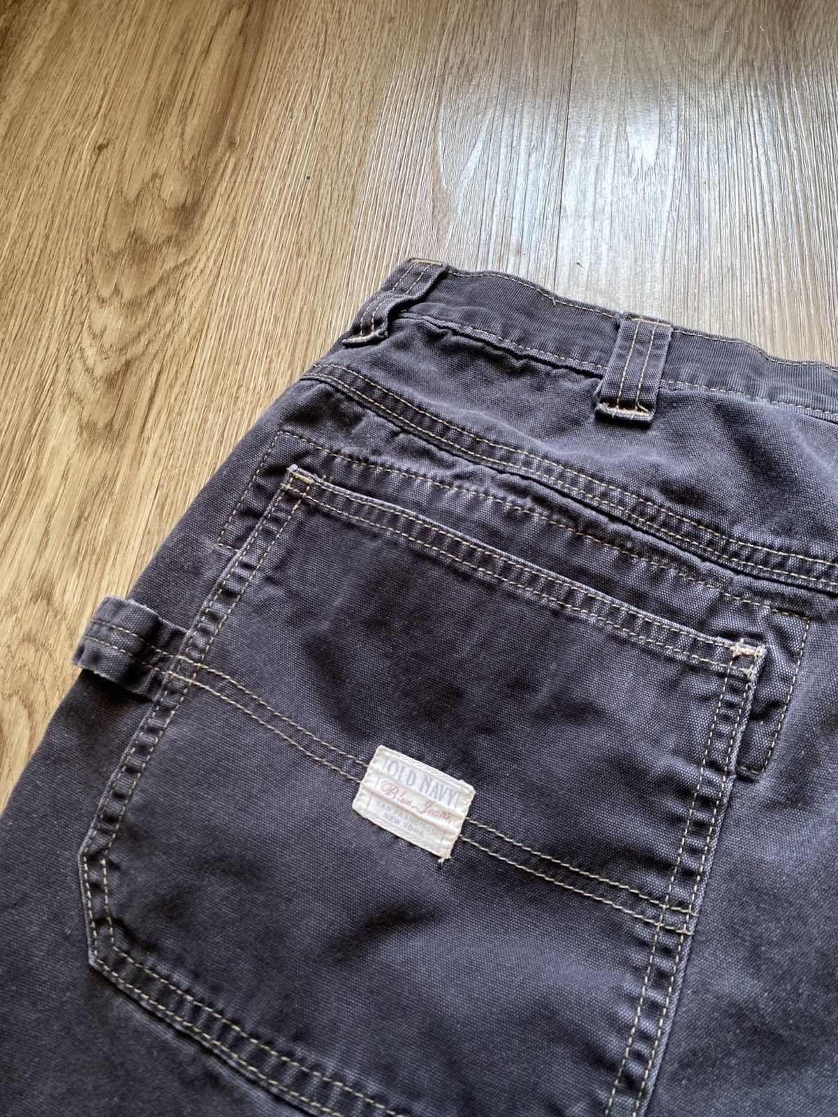 Old Navy Y2K Old Navy Baggy Carpenter Shorts Size US 34 / EU 50 - 4 Thumbnail