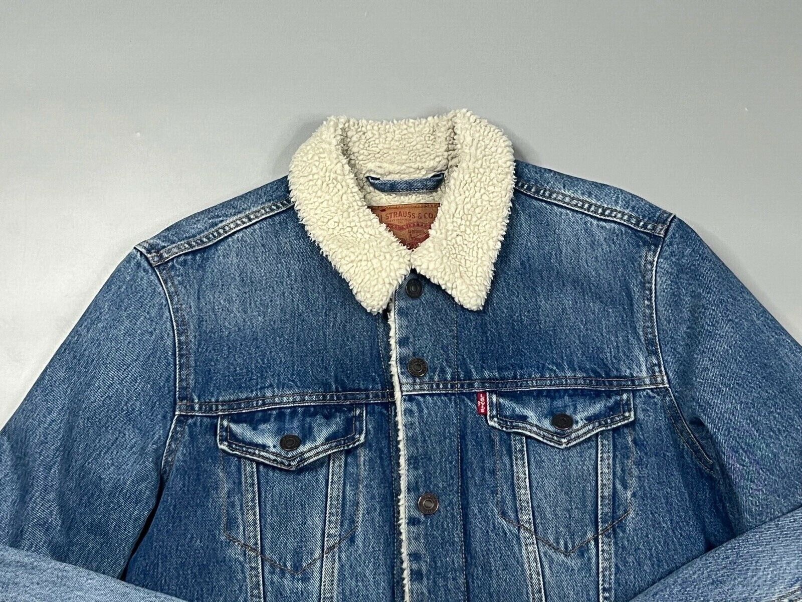 Levi's Levi's men's sherpa jacket Size US M / EU 48-50 / 2 - 2 Thumbnail
