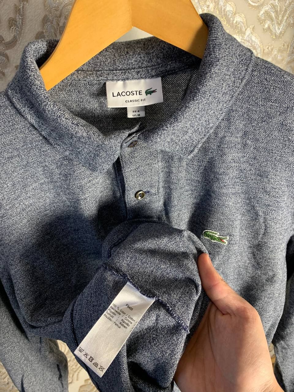 Lacoste Vintage Lacoste Polo Classic Rugby long Sleeve Casual y2K Size US M / EU 48-50 / 2 - 5 Thumbnail