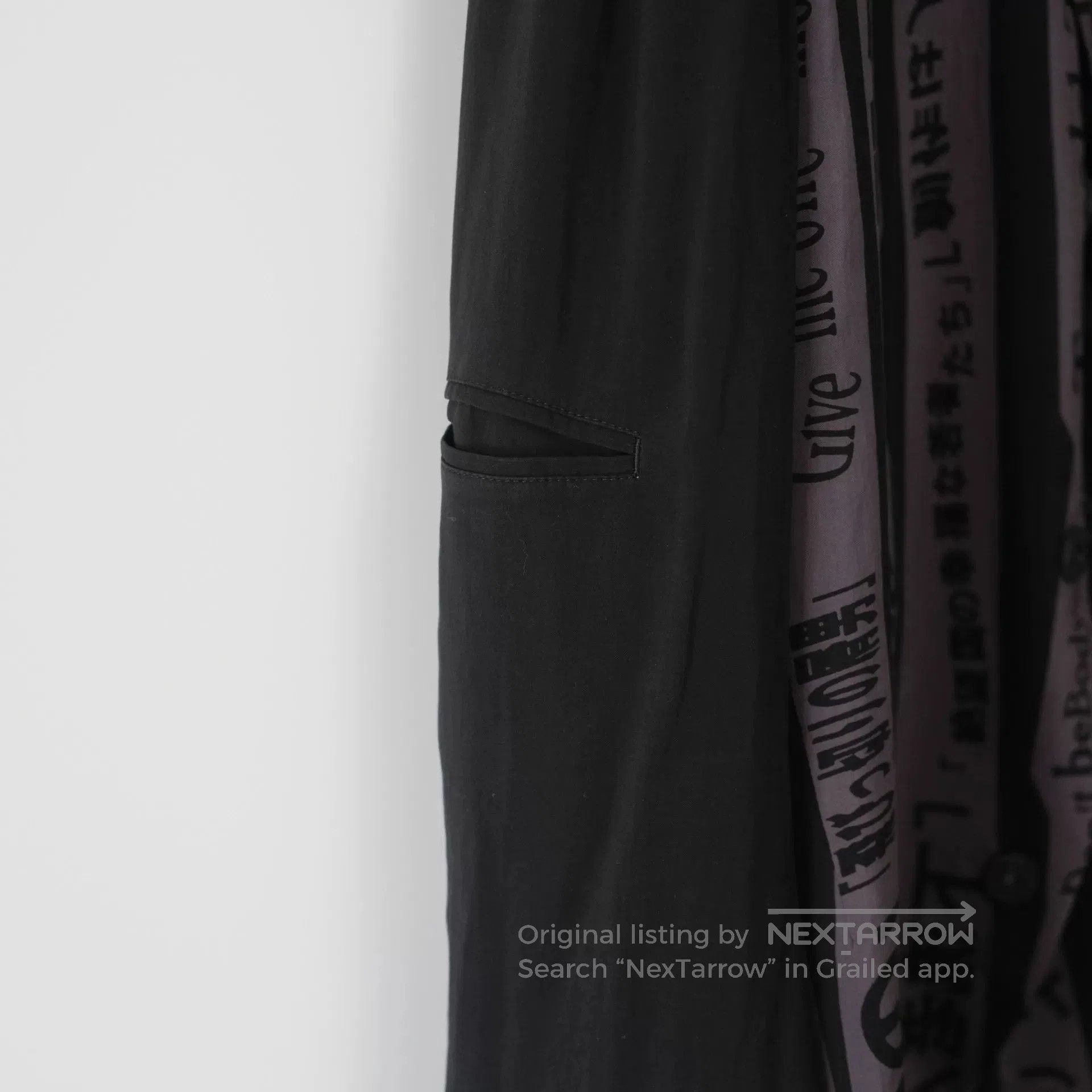 Yohji Yamamoto Yohji Yamamoto Black Character Suit Jacket. Size US M / EU 48-50 / 2 - 4 Thumbnail