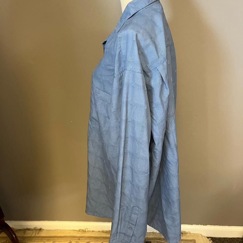 Designer Marc Edwards bottom down dress shirt size XXL Size 48R - 6 Thumbnail