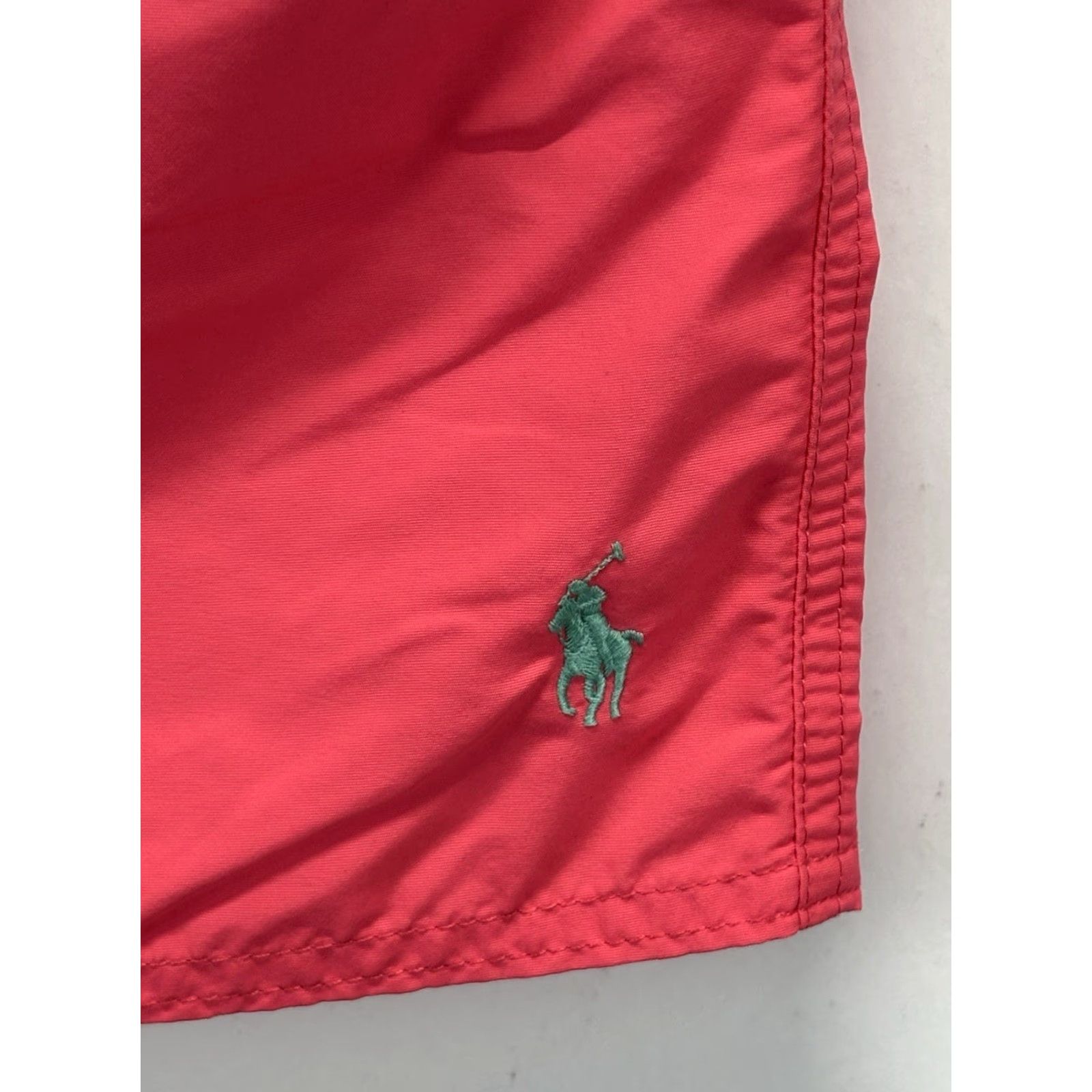 Polo Ralph Lauren Polo Ralph Lauren Men's 2XLT Salmon Pink Lined Swim Trunks Preppy Beach Pony Size US XXL / EU 58 / 5 - 2 Thumbnail