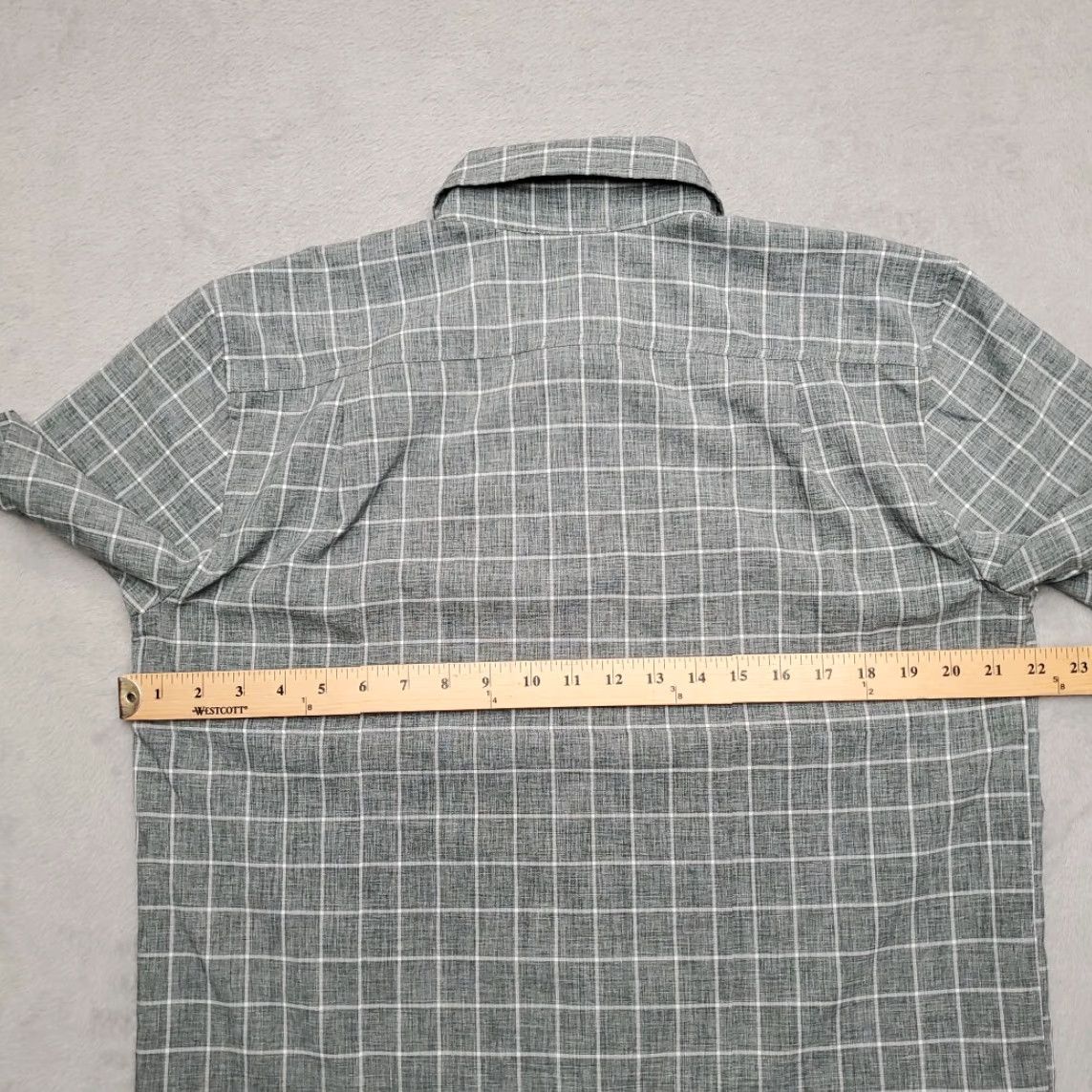 Orvis Orvis Shirt Mens M Green Plaid Classic Collection Performance Outdoor Fish Button-Up Short Sleeve Casual Size US M / EU 48-50 / 2 - 7 Thumbnail
