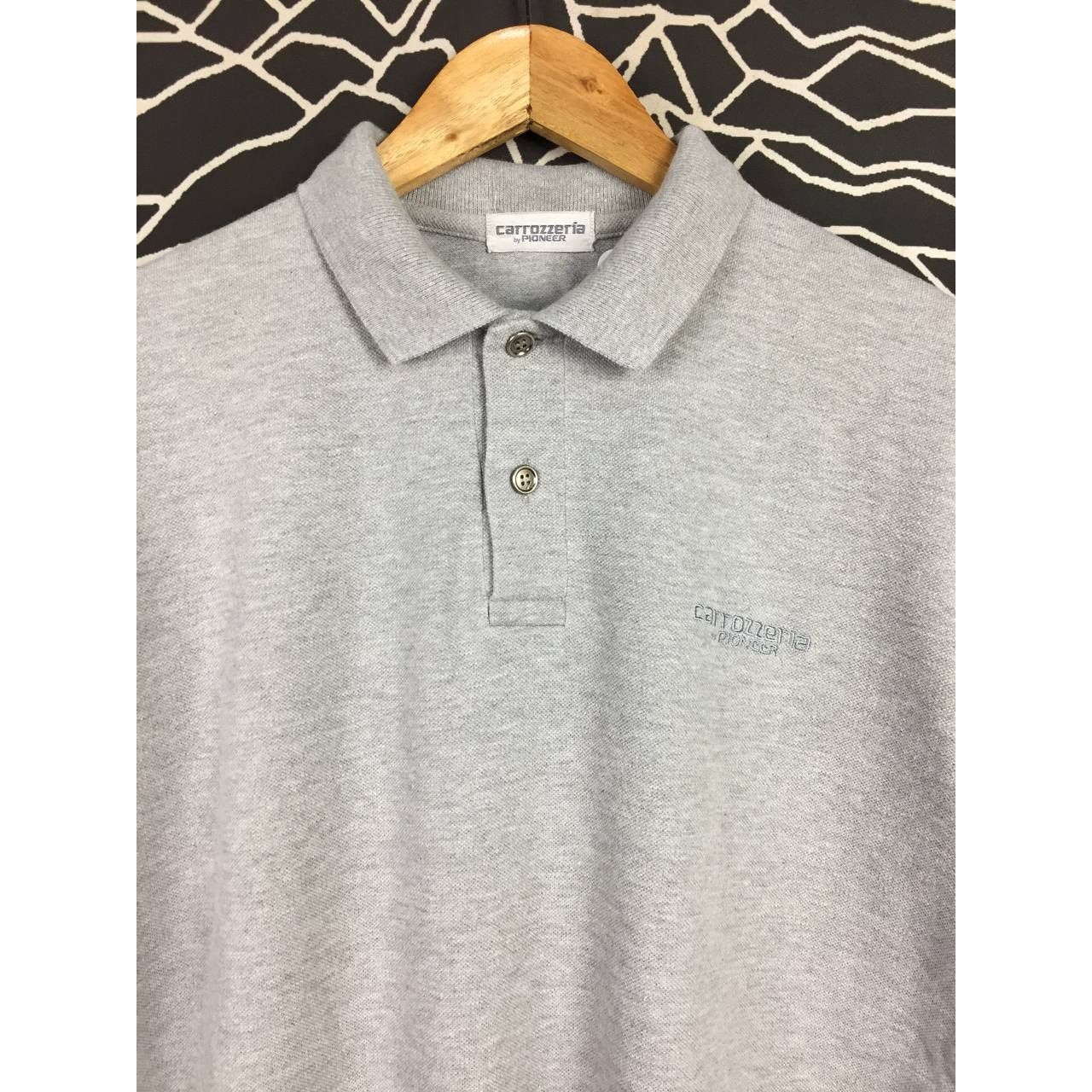 Japanese Brand Carrozzeria By Pioneer JDM Car Audio & Electronic Polo Tee Size US L / EU 52-54 / 3 - 3 Thumbnail