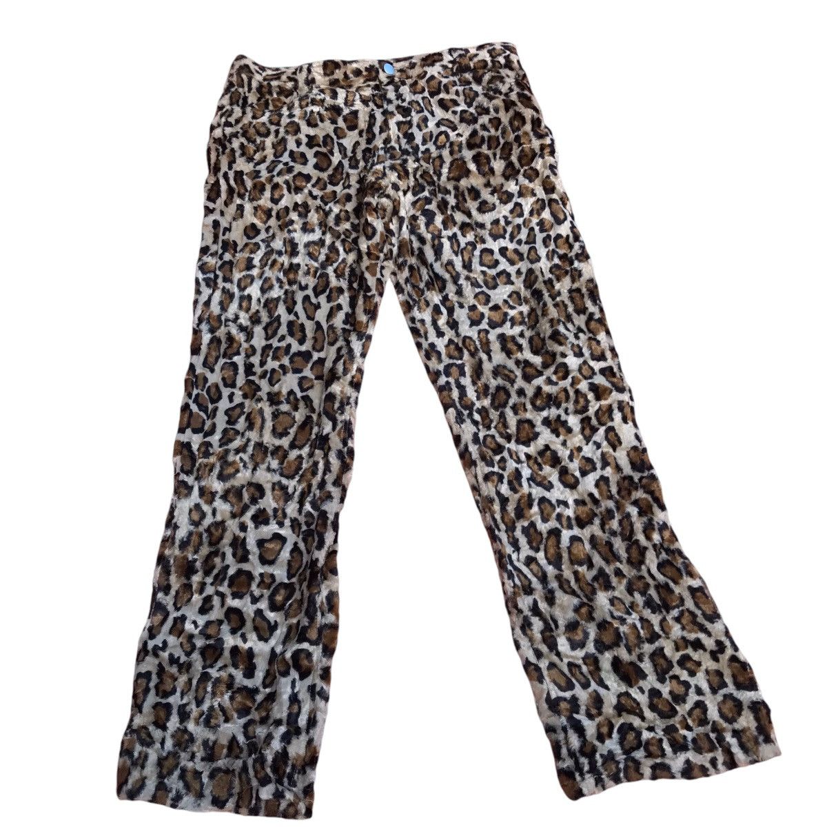 If Six Was Nine × Japanese Brand × Le Grande Bleu (L.G.B.) VINTAGE SUPER LOVERS LGB IF SIX WAS NINE LEOPARD PANTS Size US 32 / EU 48 - 6 Thumbnail