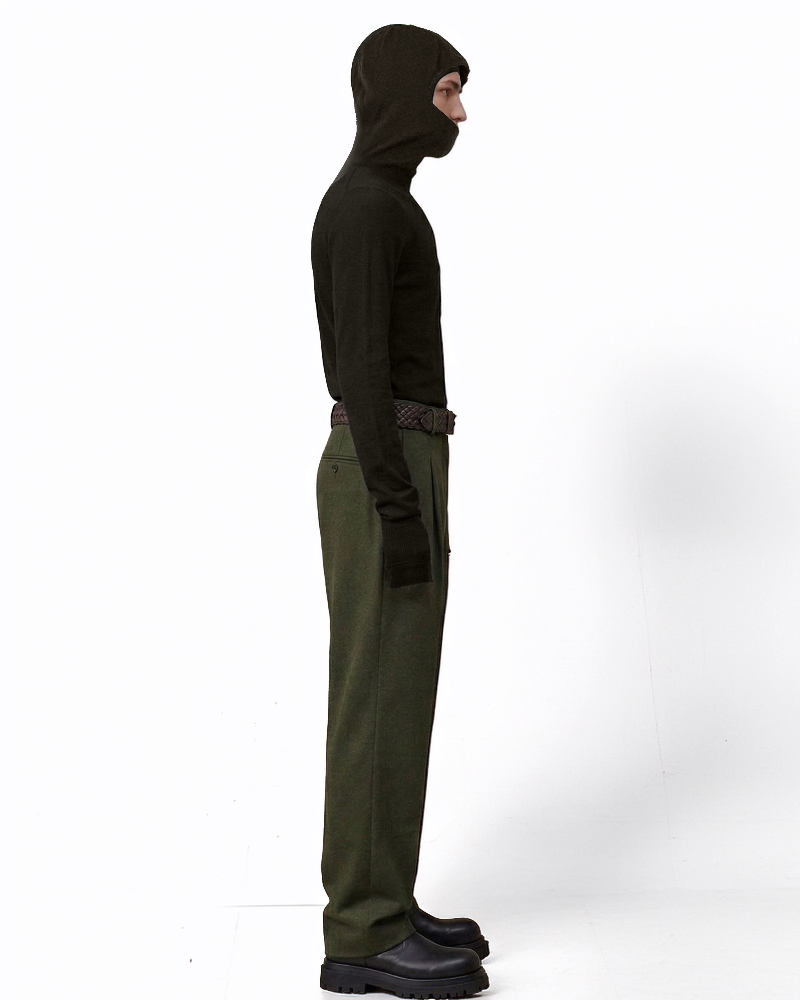 Bottega Veneta Fine-Gauge Cashmere Balaclava Hoodie Size US M / EU 48-50 / 2 - 5 Thumbnail