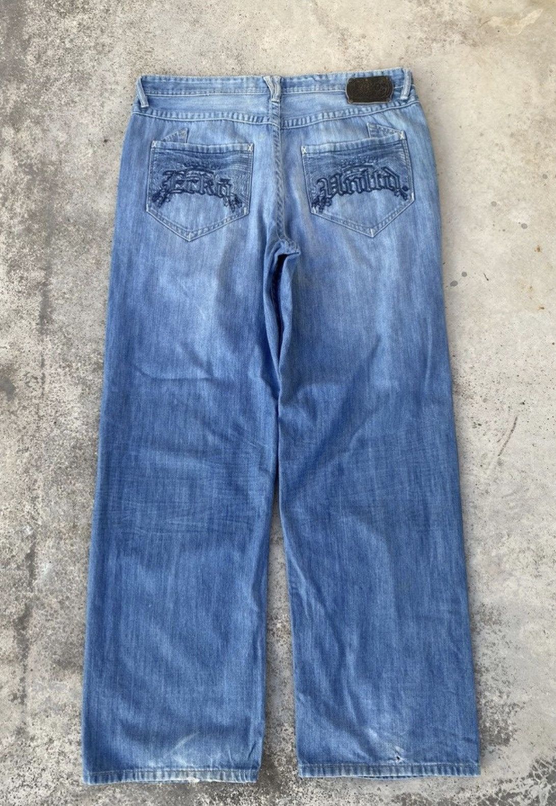 Ecko Unltd. 2000s Ecko Unlimited y2k Baggy Jeans Jnco Styled Size US 38 / EU 54 - 1 Thumbnail