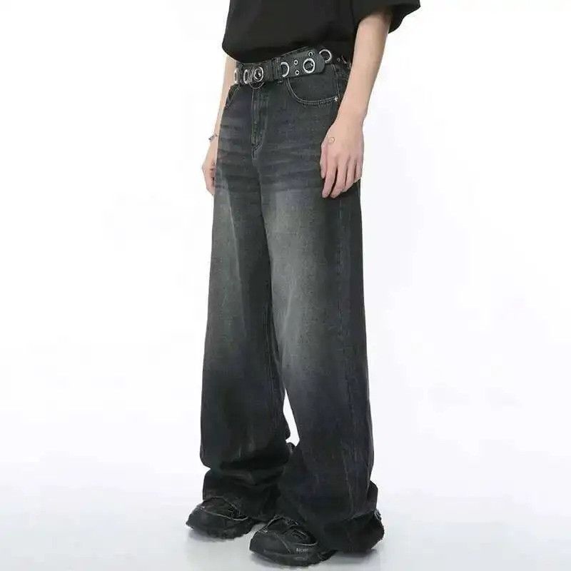 Jean Vintage Worn-Out Black Denim Jeans Size US 32 / EU 48 - 5 Thumbnail