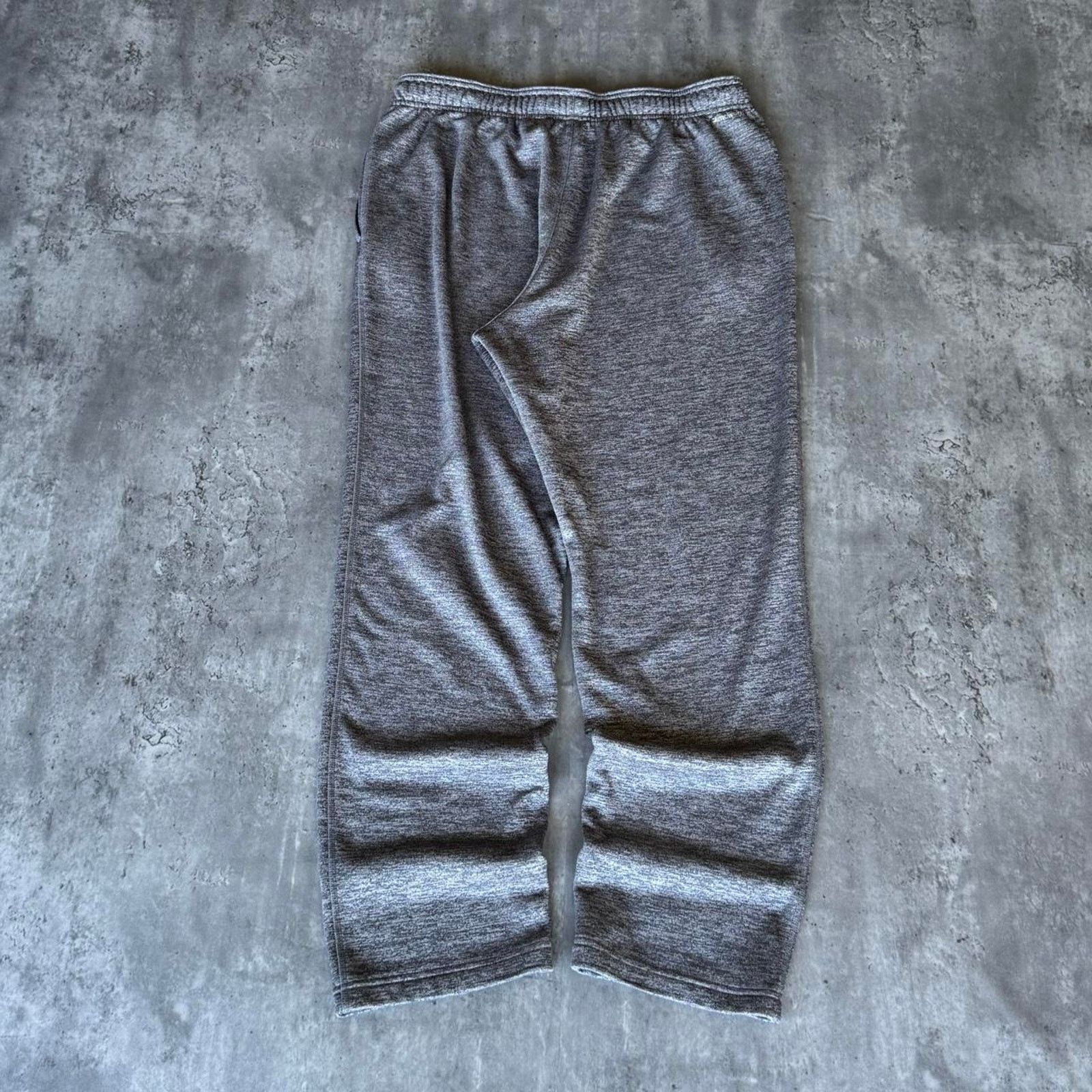 Adidas × Vintage Vintage Y2K Adidas Skater Grunge Cyber Tech Drill Sweatpants Size US 36 / EU 52 - 2 Thumbnail