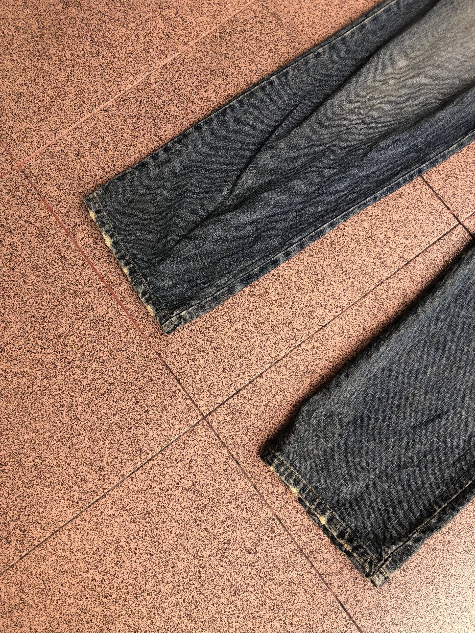 If Six Was Nine 2000s Double Waist Fading Jeans Vkei style Y2k Japanese Size US 30 / EU 46 - 9 Thumbnail