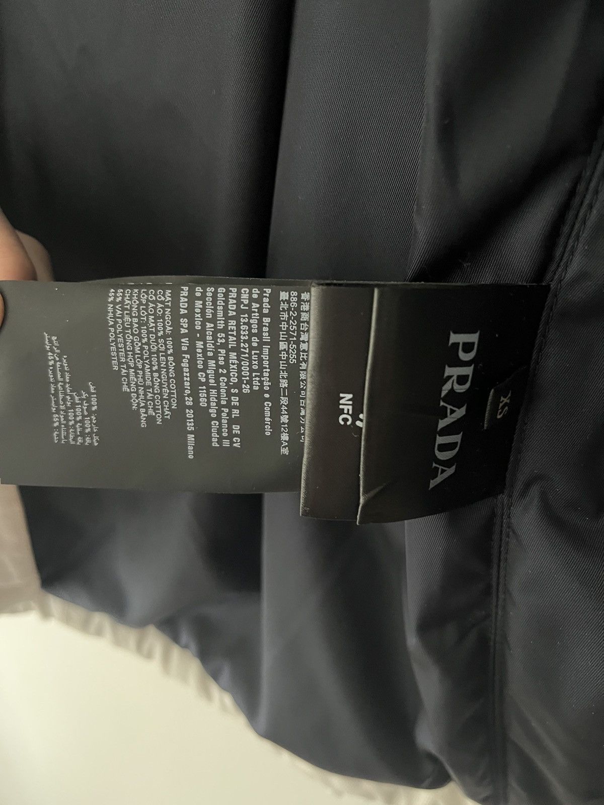 Prada Prada FW24 oversized cotton Jacket Size US XS / EU 42 / 0 - 6 Thumbnail