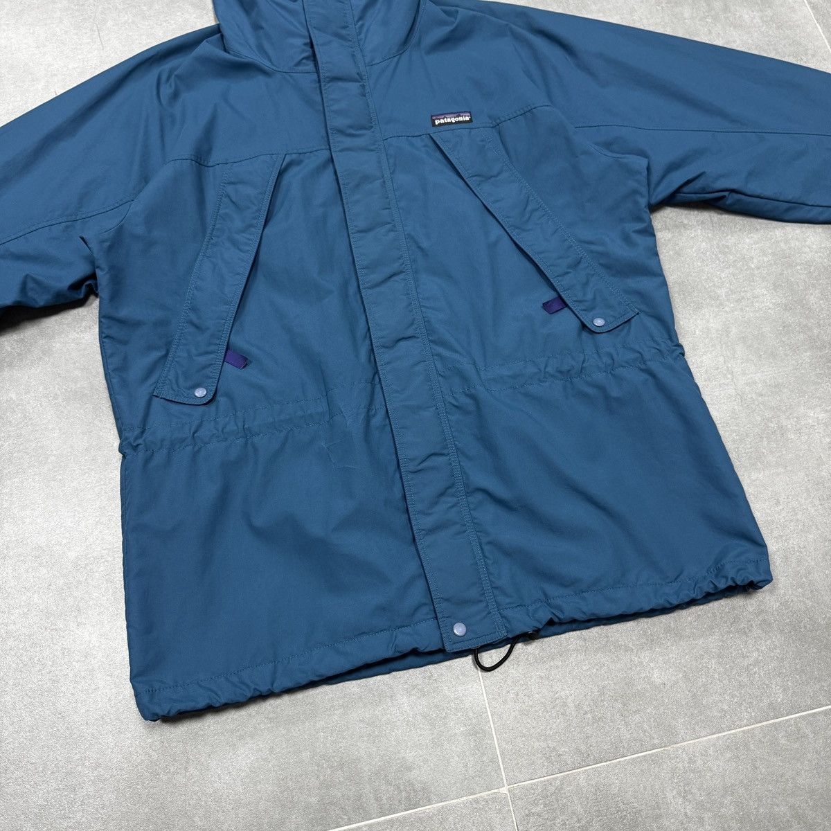 Patagonia Vintage Patagonia Nylon Storm Coat Jacket 90s Blue Size M Size US M / EU 48-50 / 2 - 6 Thumbnail