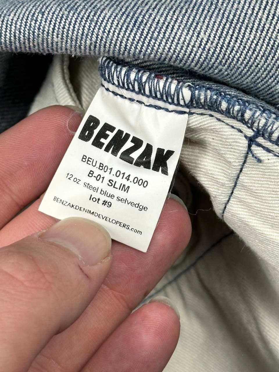 Benzak Denim Developers Benzak B-01 Selvedge Jeans Size 34 kojima Size US 34 / EU 50 - 12 Thumbnail