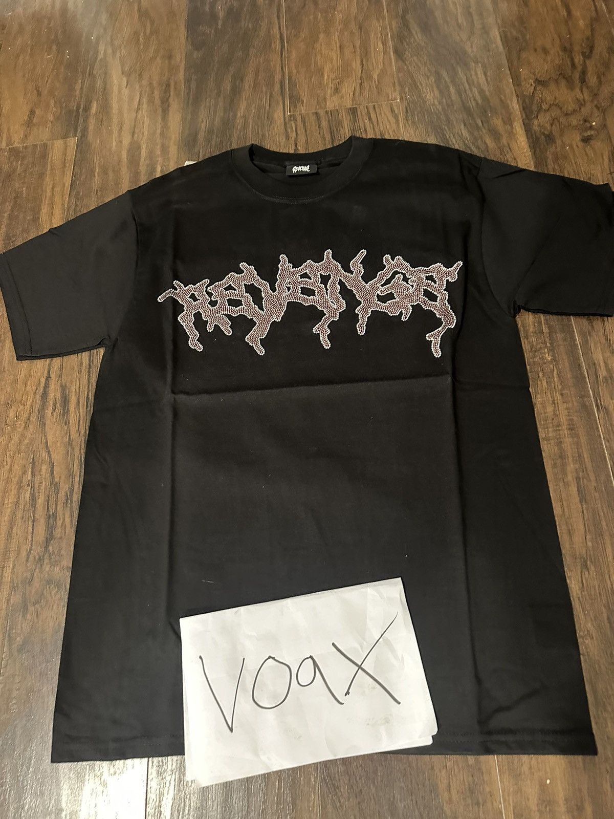 Reebok Black Lightning Rhinestone Tee Size US M / EU 48-50 / 2 - 1 Thumbnail