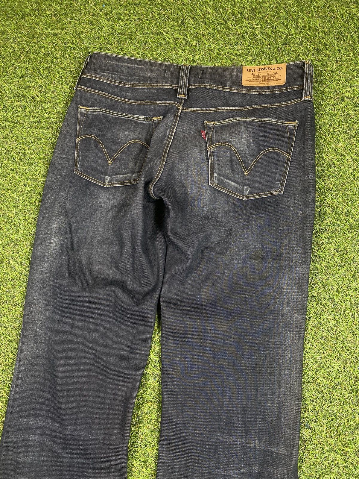 Levi's × Vintage Vintage 90s Levi’s denim faded jeans streetwear size 29x34 Size 29" - 4 Thumbnail
