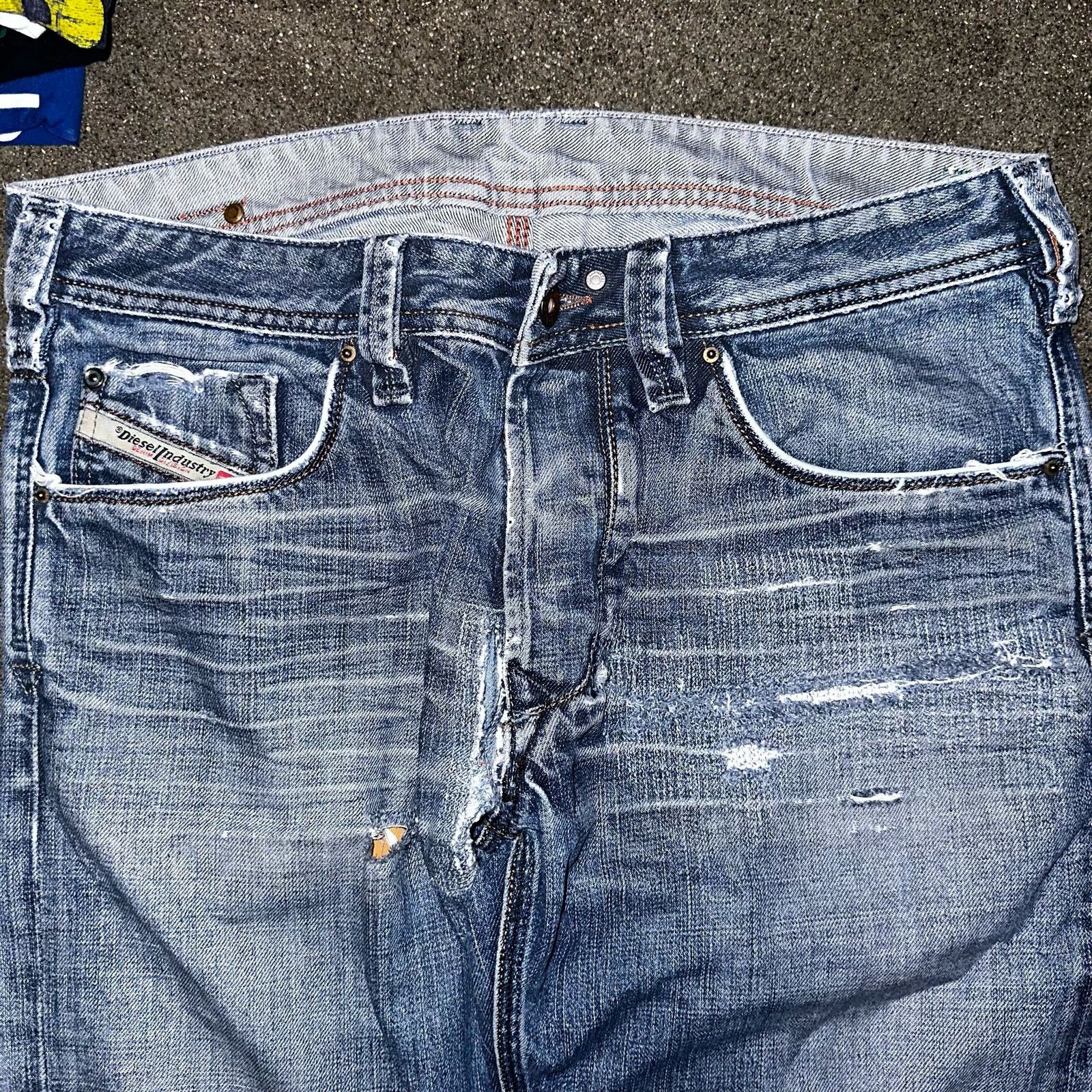 Diesel vintage y2k Diesel embroidery zipper boot cut flare jeans Size US 32 / EU 48 - 7 Thumbnail