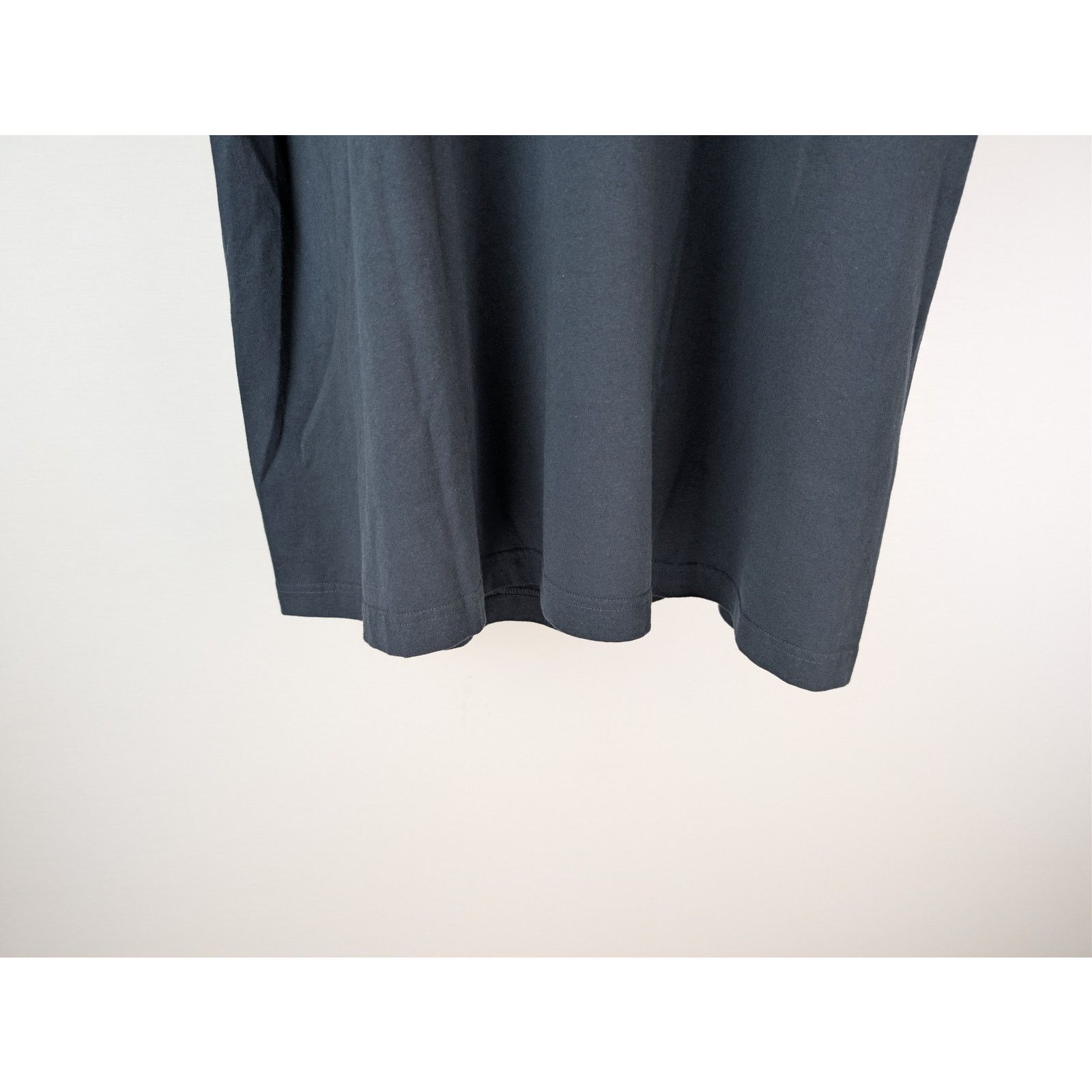 Balenciaga o1rshd1 Light Jersey Balenciaga Logo Top T-Shirt Washed Navy Size US M / EU 48-50 / 2 - 12 Thumbnail