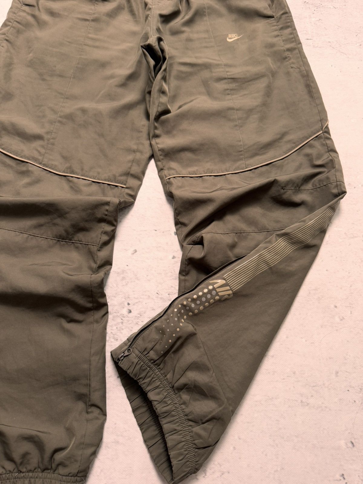 Nike × Vintage NIKE AIR VINTAGE BASIC LOGO OVERSIZE BAGGY PANTS Size US 34 / EU 50 - 3 Thumbnail