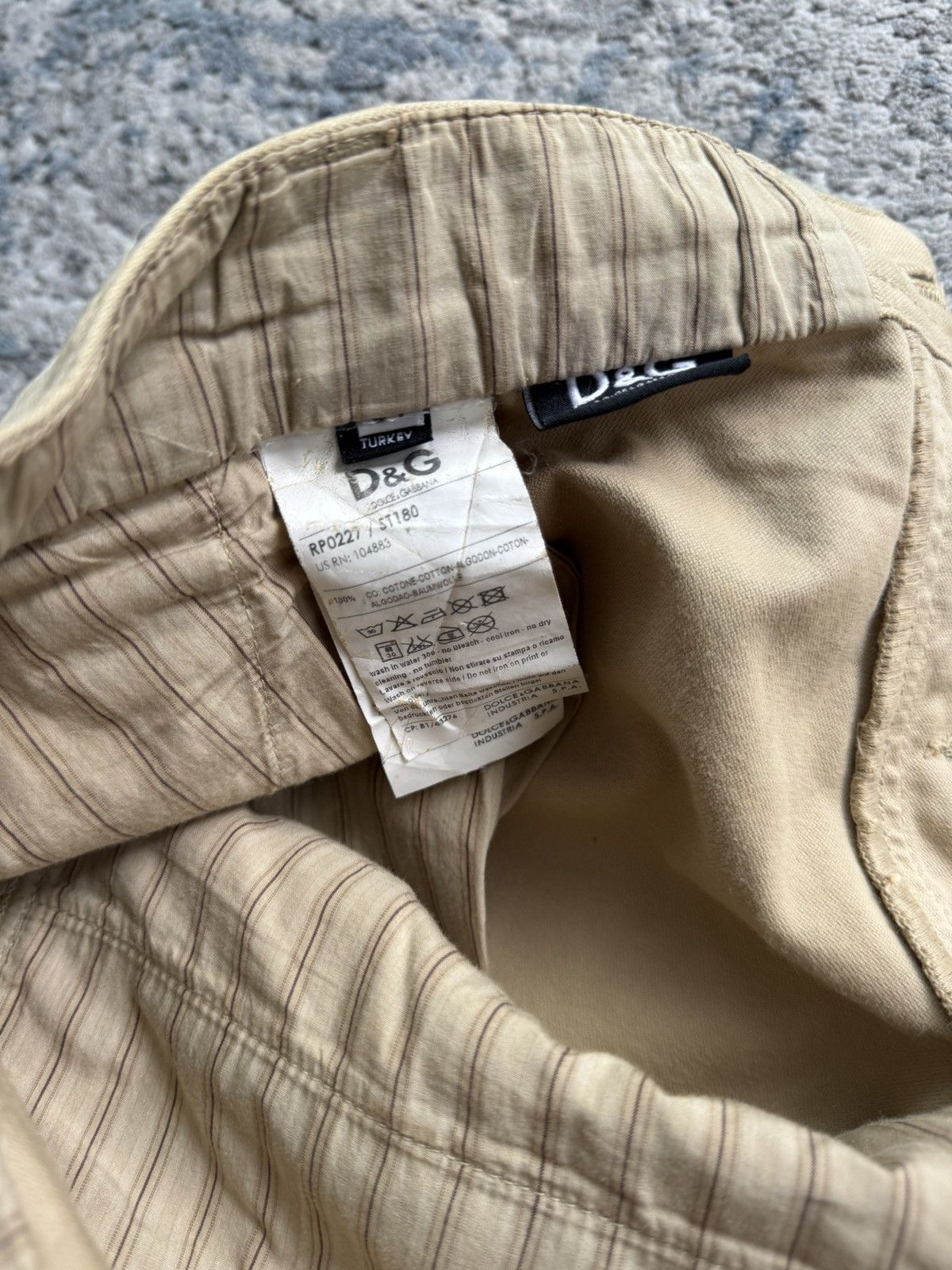 Dolce & Gabbana Dolce Gabbana Vintage cargo pants Size 54 Size US 36 / EU 52 - 17 Thumbnail