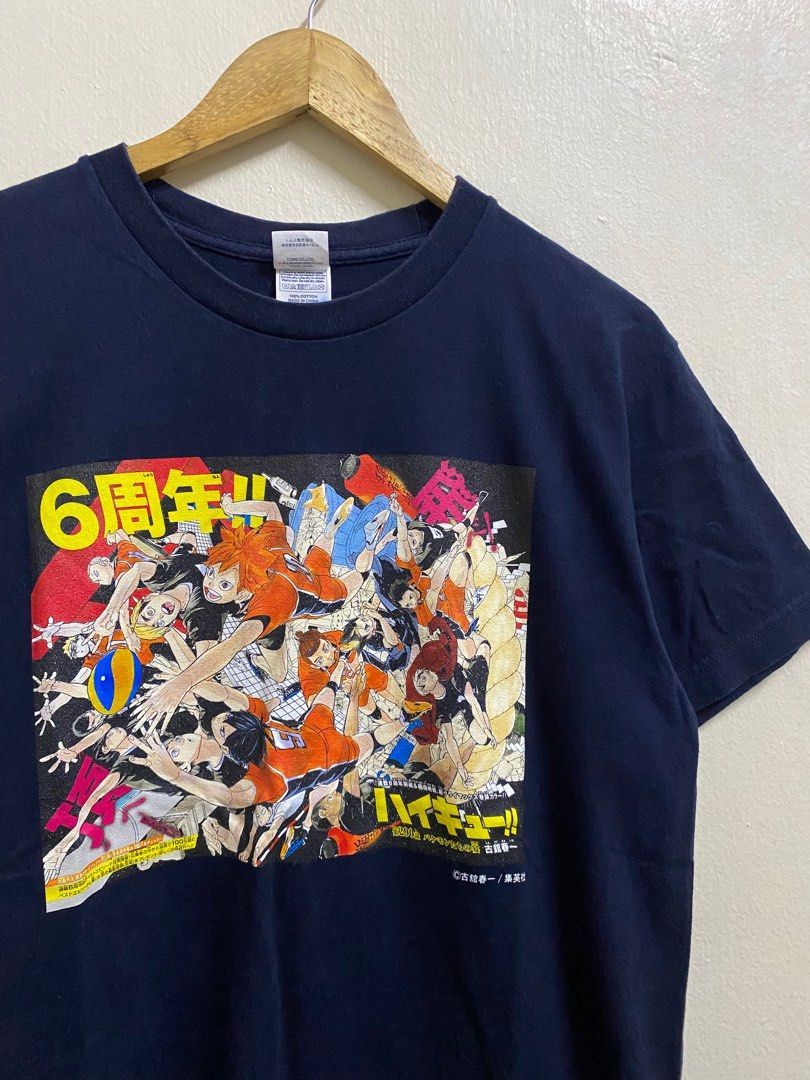 Anime × Japanese Brand Anime Haikyu Manga Panel Promo Tshirt Size US M / EU 48-50 / 2 - 2 Thumbnail