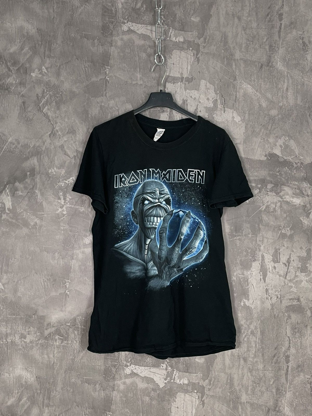 Iron Maiden × Vintage 🔥Vintage 90s T-Shirt Iron Maiden Overprint The Wicker Man🔥 Size US M / EU 48-50 / 2 - 1 Thumbnail