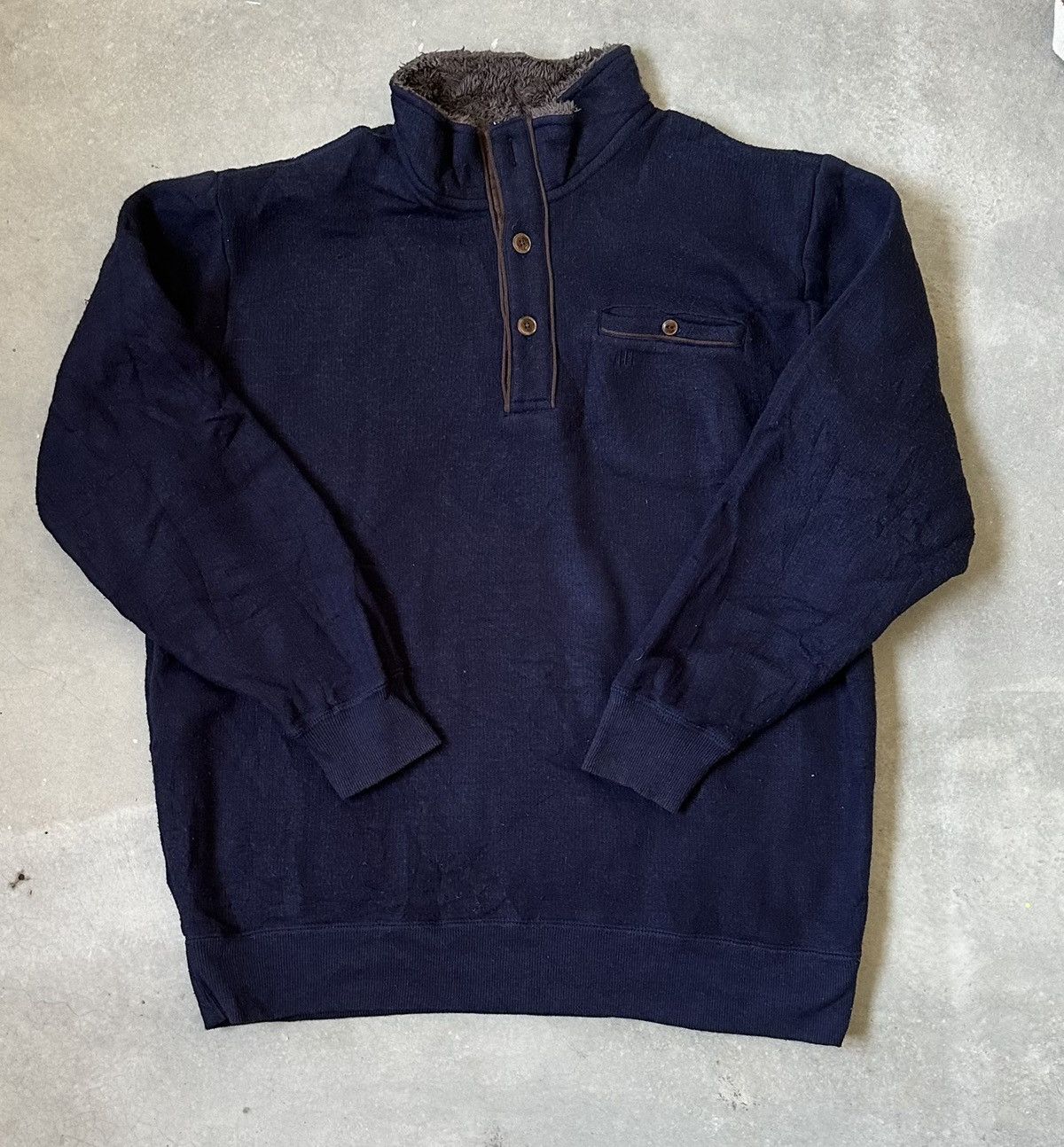 VINTAGE KANSAI YAMAMOTO FUR NECT SWEATER