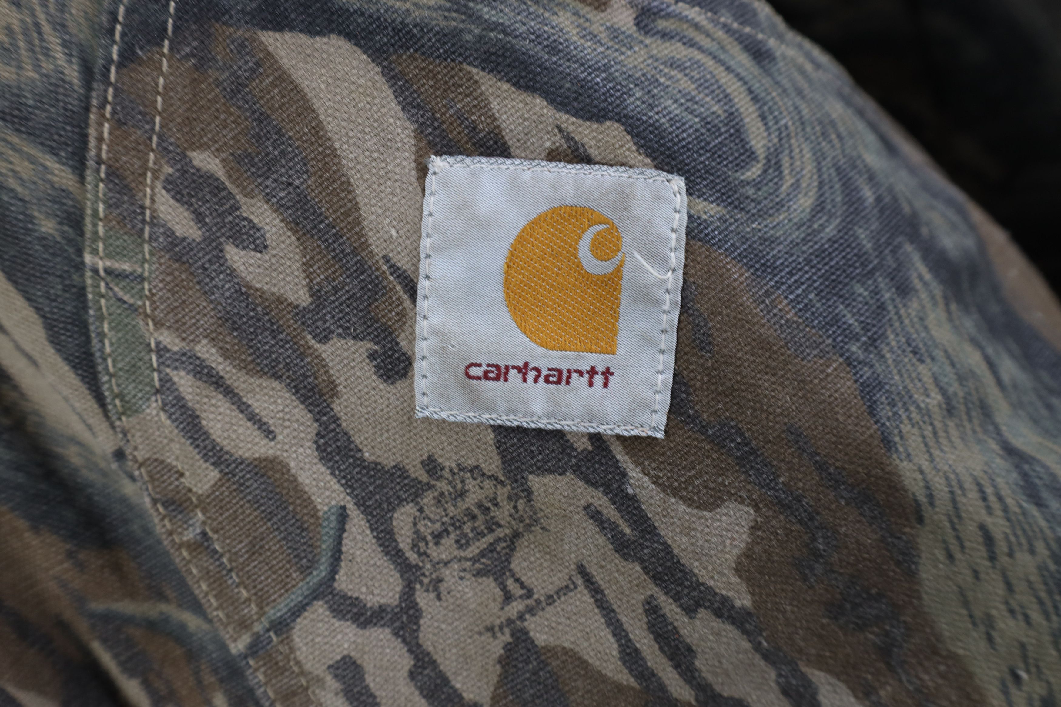 Carhartt Vintage 90s Carhartt Lined Mossy Oak Camouflage Jacket USA Size US L / EU 52-54 / 3 - 4 Thumbnail