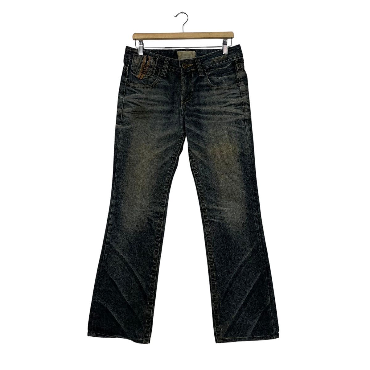 Japanese Brand Vintage Lolita Jeans Faded Denim Jeans Size 32" / US 10 / IT 46 - 1 Thumbnail
