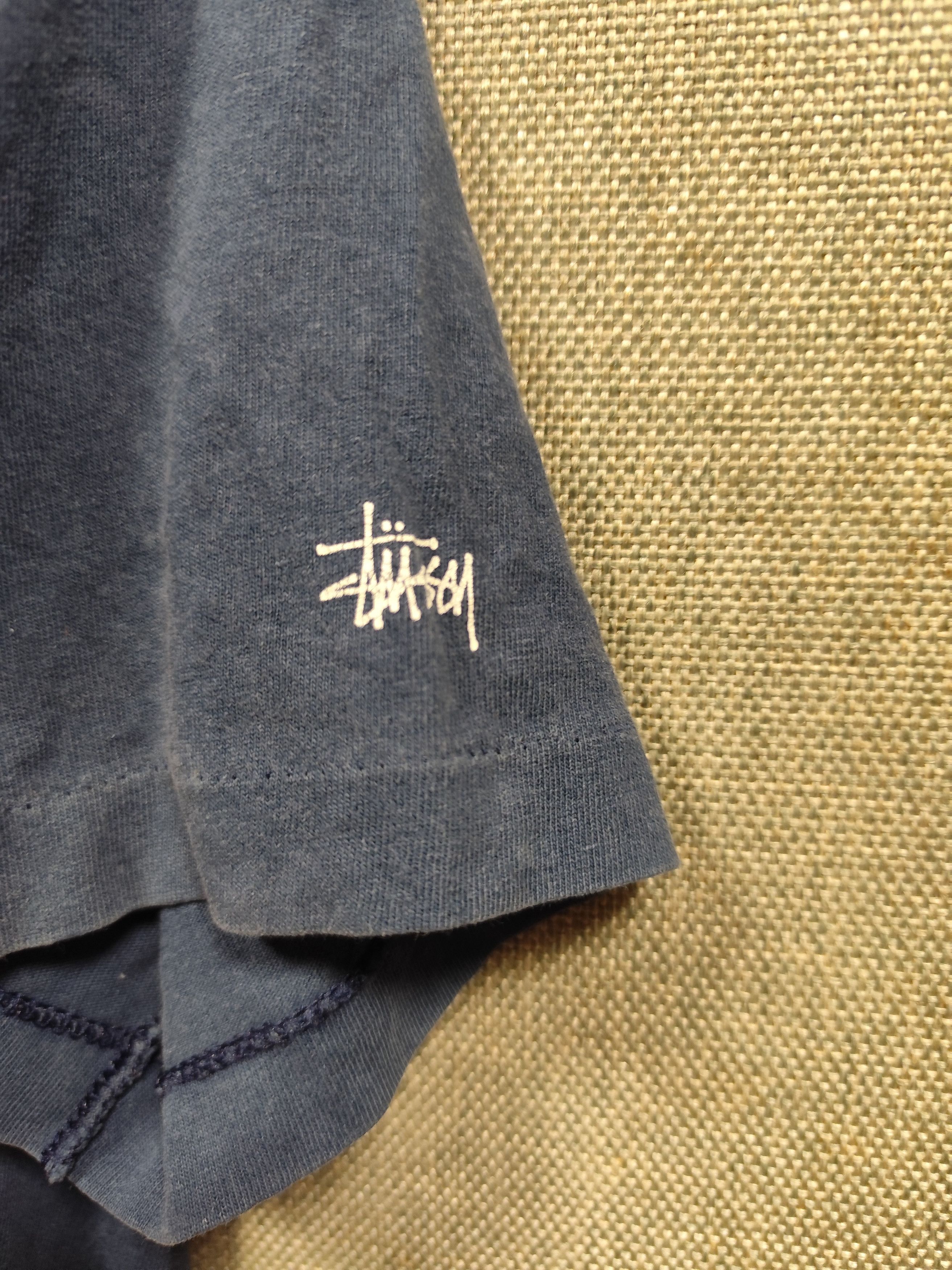 Stussy vintage 90s t shirt stussy international made in usa Size US M / EU 48-50 / 2 - 2 Thumbnail