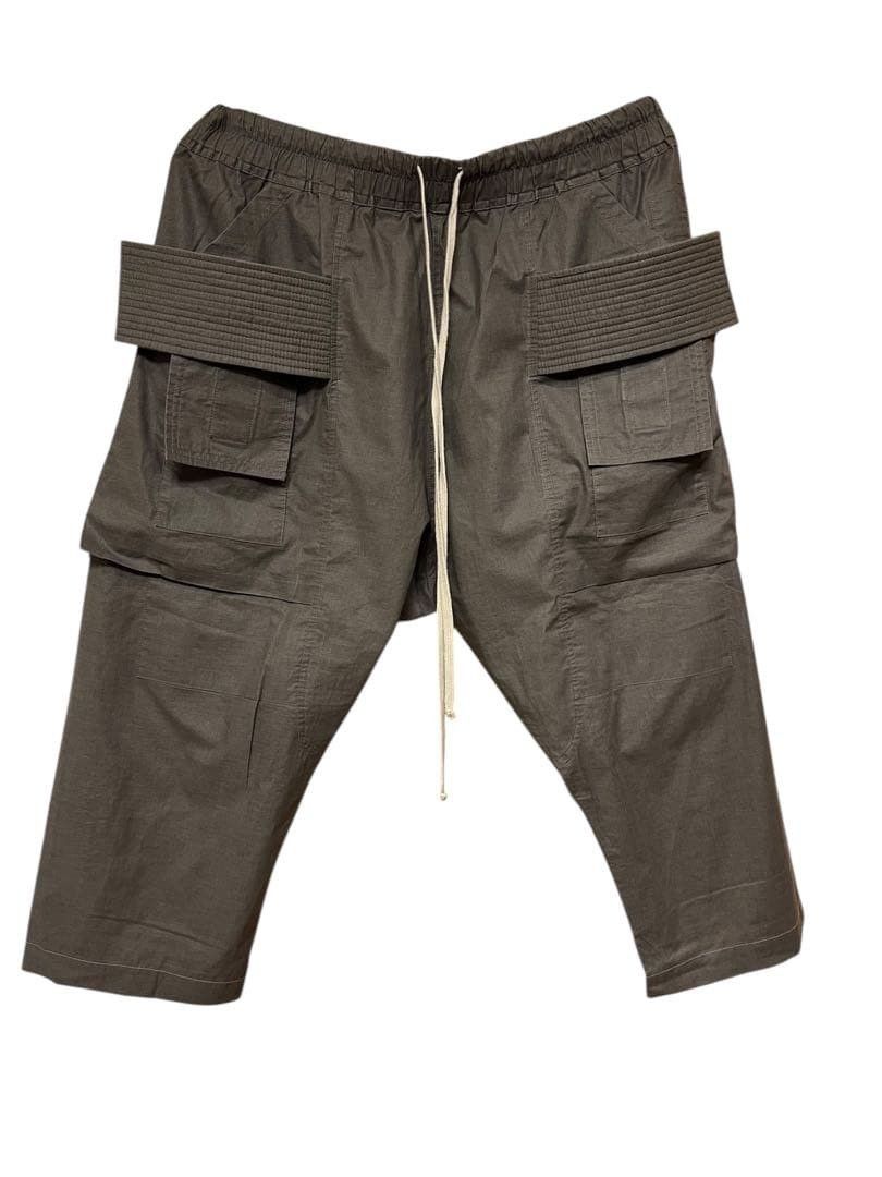 Rick Owens Drkshdw CREATCH CARGO DRAWSTRING PANTS XXL Size US 36 / EU 52 - 2 Thumbnail