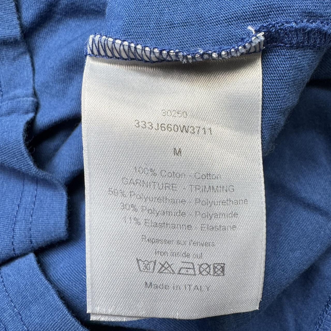 Dior Dior Homme blue Tshirt with front graphic size large Size US L / EU 52-54 / 3 - 5 Thumbnail