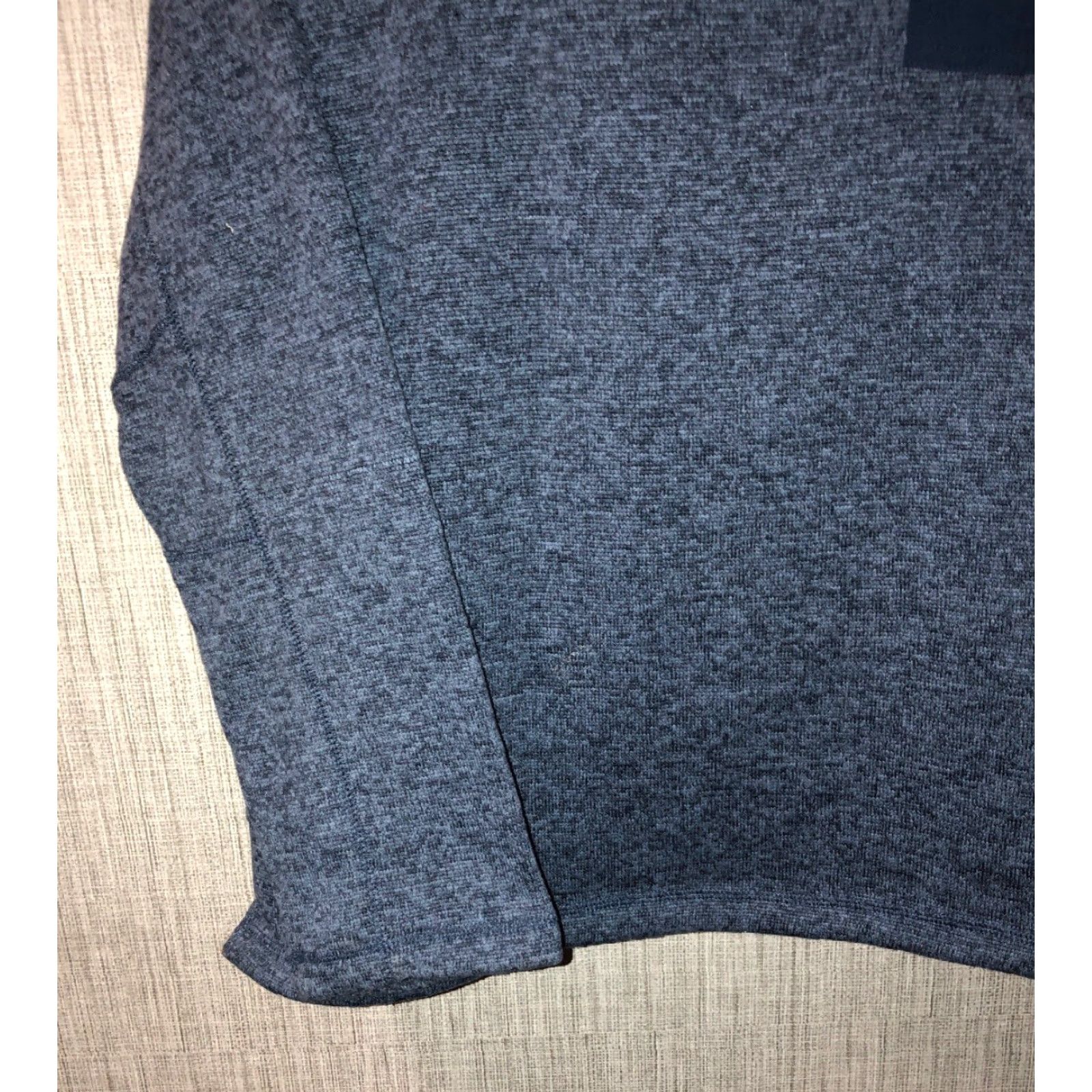Vintage Woolrich Woolrich Mens Blue 1/2 Snap Button Polyester Sweater Size L Size US L / EU 52-54 / 3 - 3 Thumbnail
