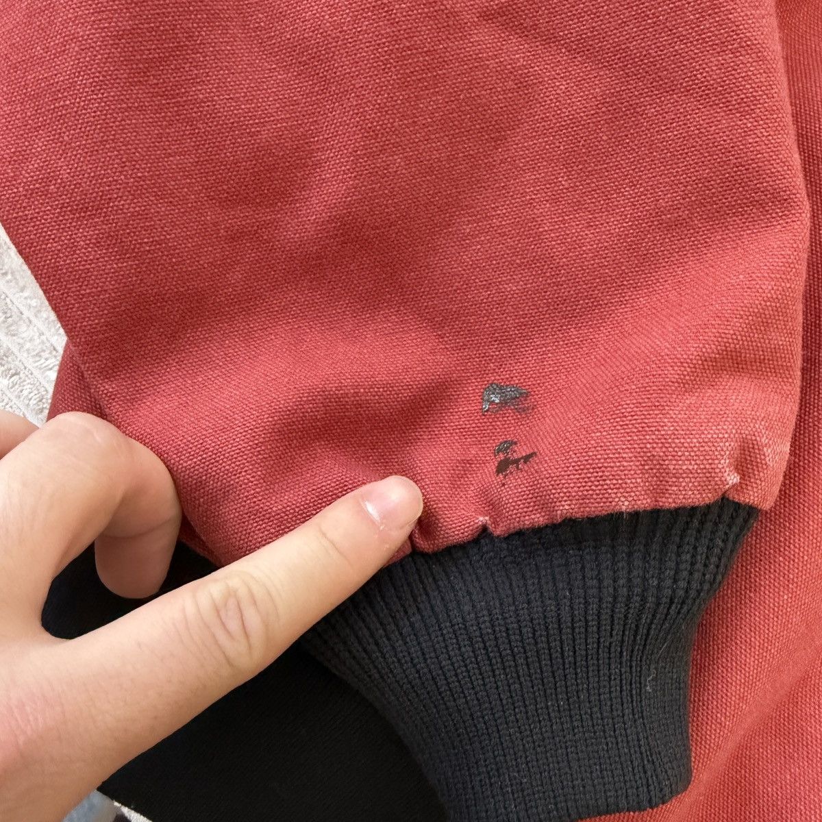 Carhartt VTG Carhartt Santa Fe Aztec Jacket Red Medium JR0456 Size US M / EU 48-50 / 2 - 4 Thumbnail