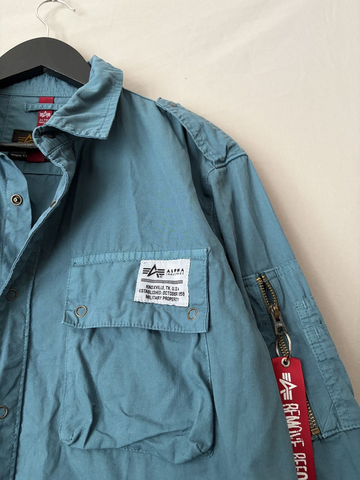 Alpha Industries Alpha Industries Military Overshirt Size US M / EU 48-50 / 2 - 5 Thumbnail