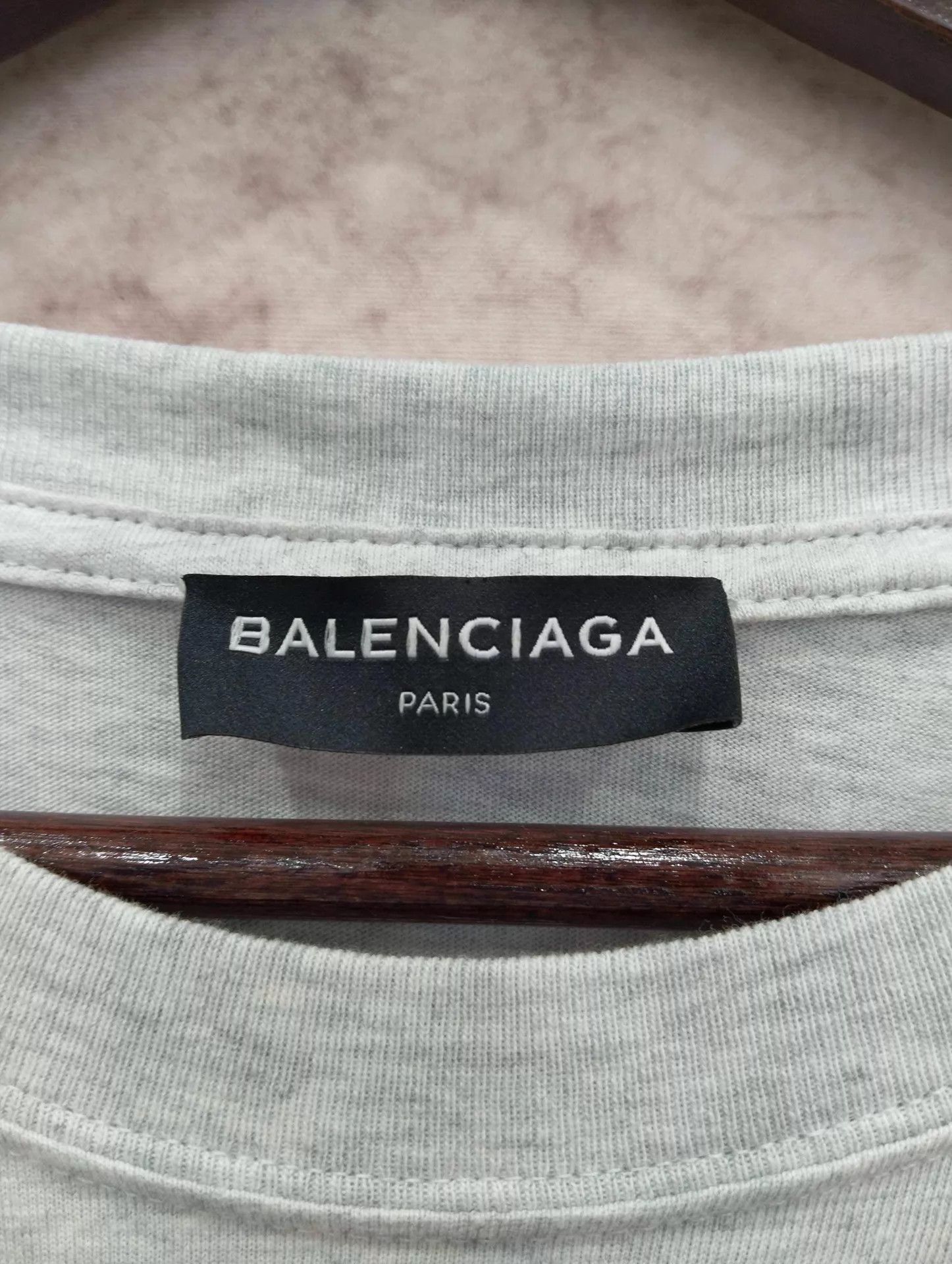Balenciaga Balenciaga Speedhunter Two - Tone Short Sleeve Tee Size S Size S / US 4 / IT 40 - 3 Thumbnail